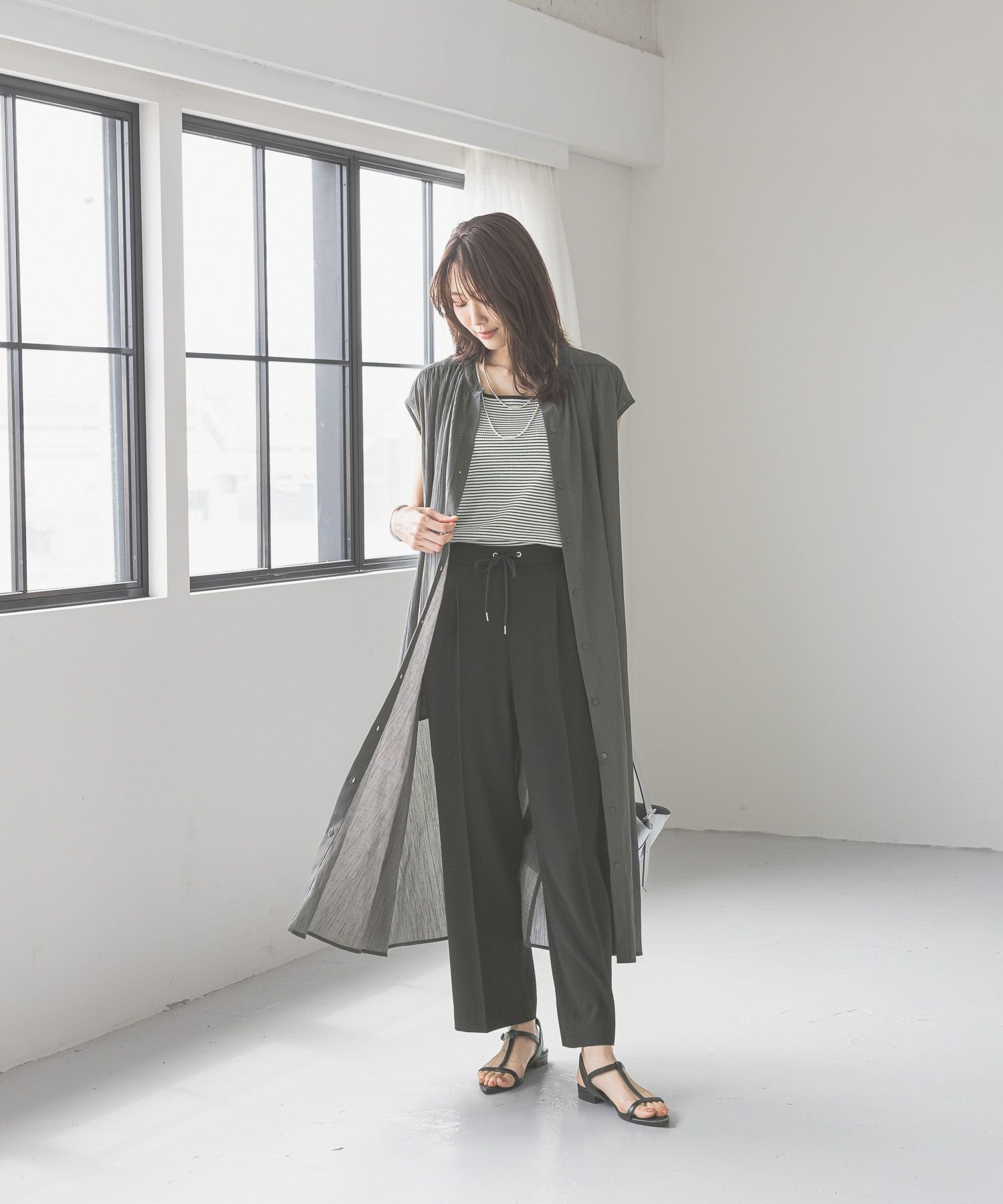 【SALE/10%OFF】GLOBAL WORK リラックススマートストレートパンツ/290010 グローバルワーク パンツ その他のパンツ ネイビー ブルー ブラック ブラウン【送料無料】
