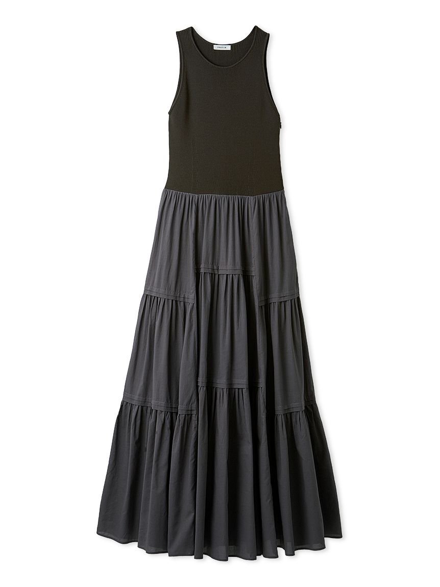【SALE／50%OFF】FRAY I.D リブニットコンビティアードワンピース フレイ アイディー ワンピース・ドレス ワンピース ピンク【送料無料】