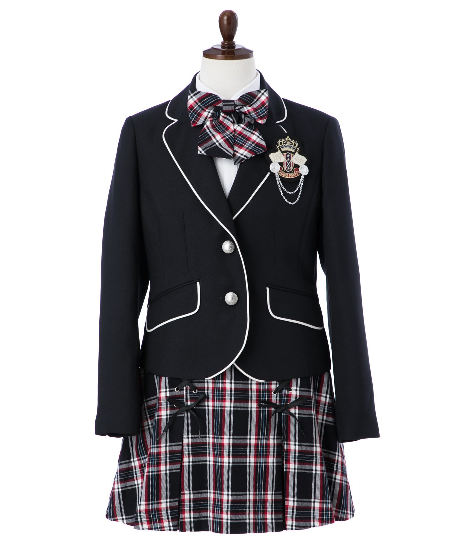 卒服　DECORA PINKY'S スーツ 5点セット Amazon | [DECORA PINKY'S] フォーマル スーツ 女の子 卒業式