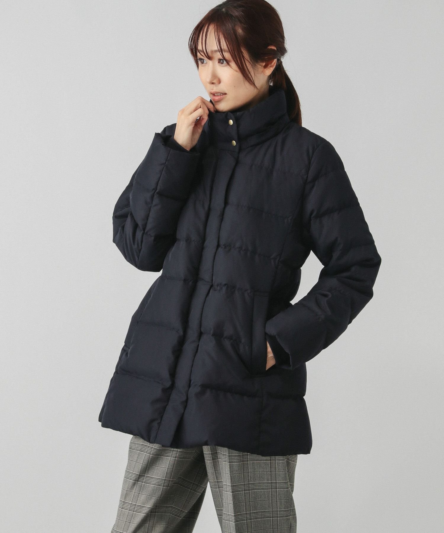 SALE／70%OFF】GLOBAL WORK ウツクシルエット撥水ダウンコート/115515 