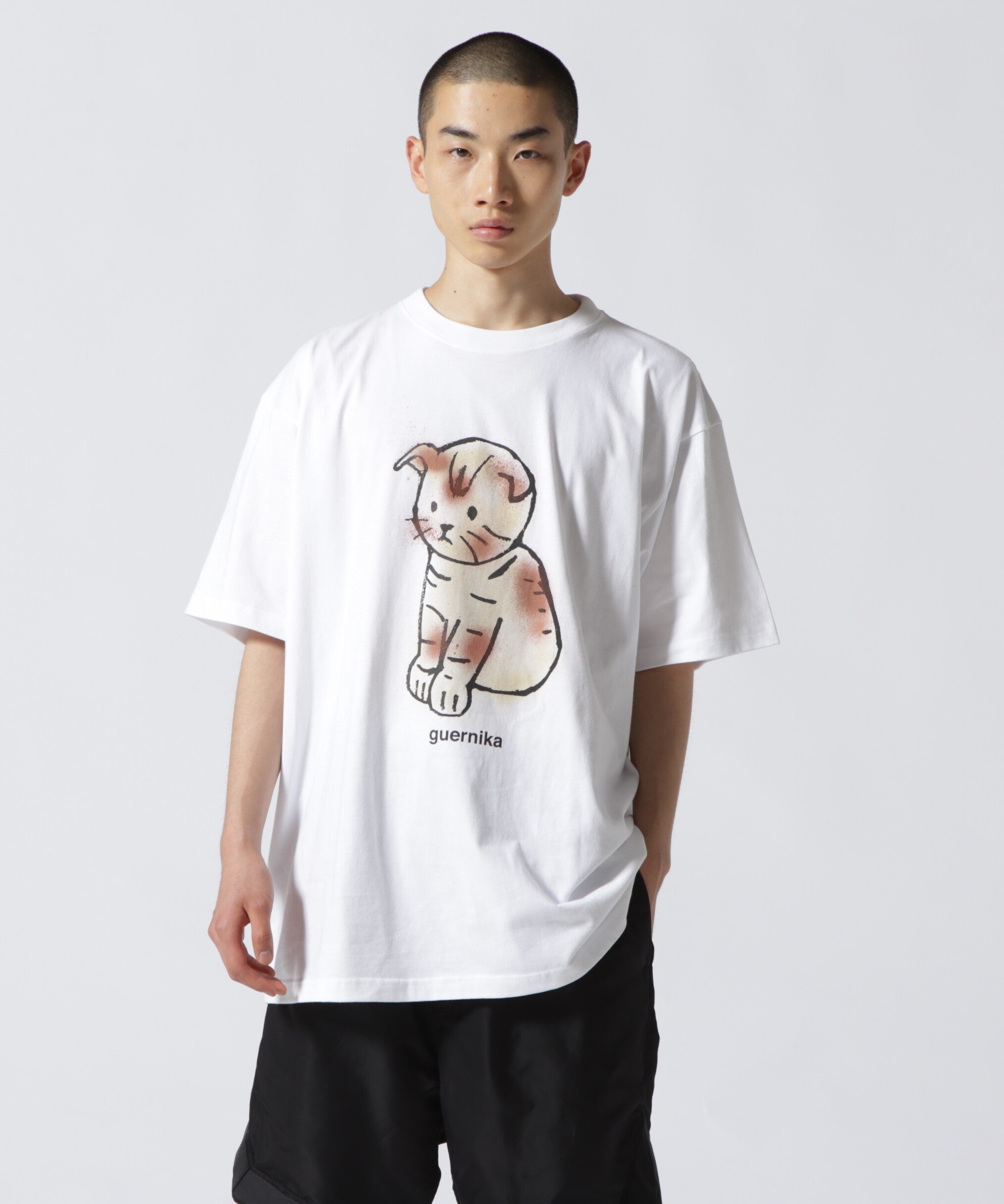 guernika Hand Graffiti Spray Dog Tee Tシャツ ホワイト 楽天市場】ROYAL FLASH guernika/ゲルニカ/Graffiti Spray Dog