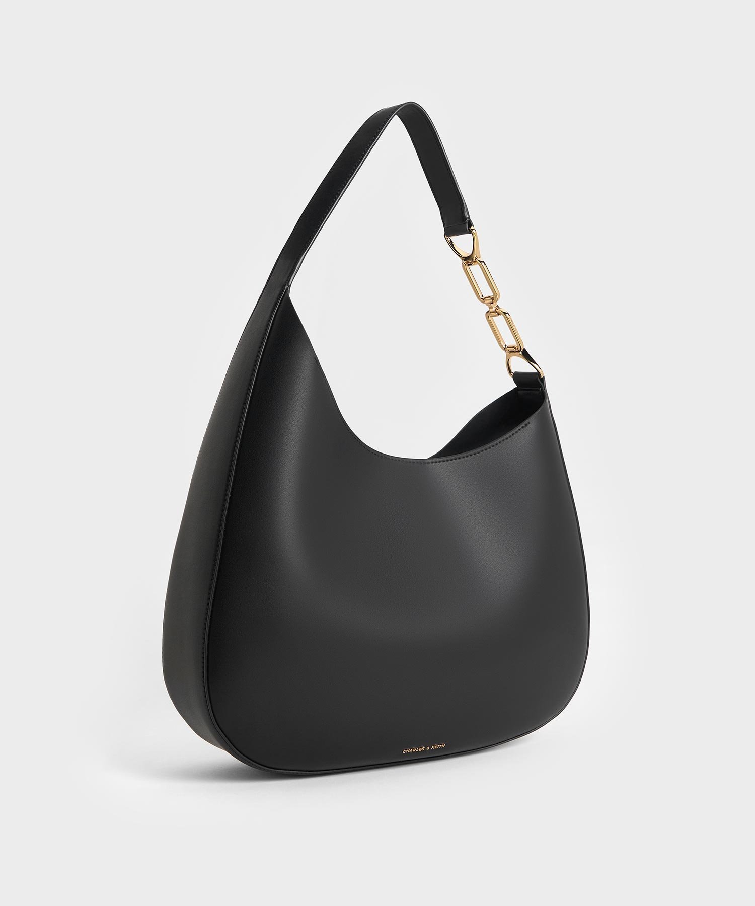 CHARLES & KEITH アガサ チェーンアクセントショルダーバッグ CHARLES & KEITH Agatha アガサ チェーンアクセントショルダー