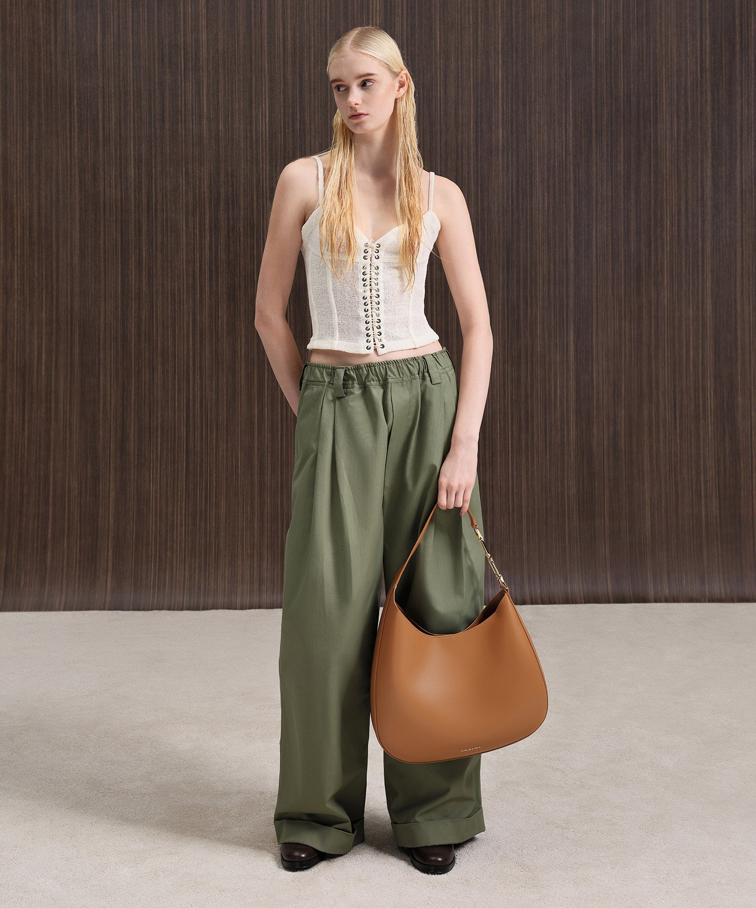 SALE／40%OFF】CHARLES & KEITH Agatha アガサ チェーンアクセント 