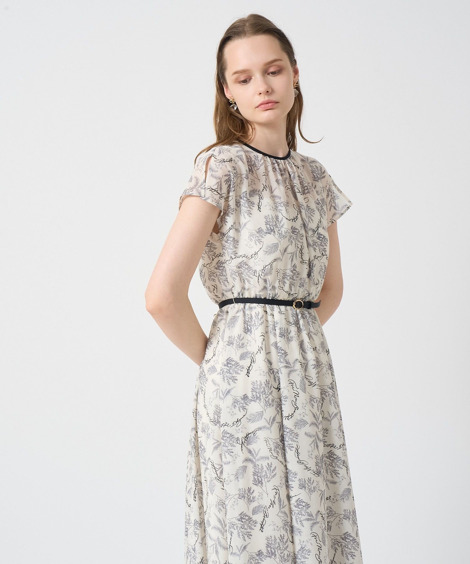 楽天市場】ボタニカルペイズリードロスト ワンピース ANAYI