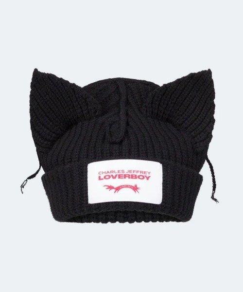 【Charles Jeffrey LOVERBOY】猫耳ニット帽 cjl-ears_5.jpg