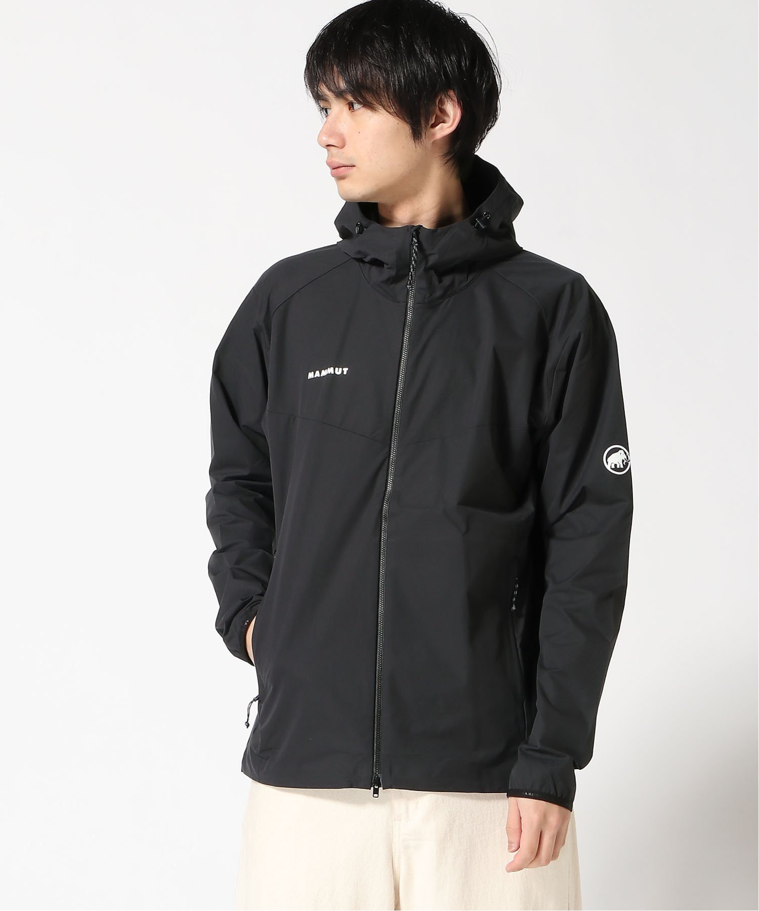 マムート　グラナイト ソフトシェル フーデッド ジャケット　サイズS ブラック MAMMUT（マムート） GRANITE SO Hooded Jacket AF Men グラナイト