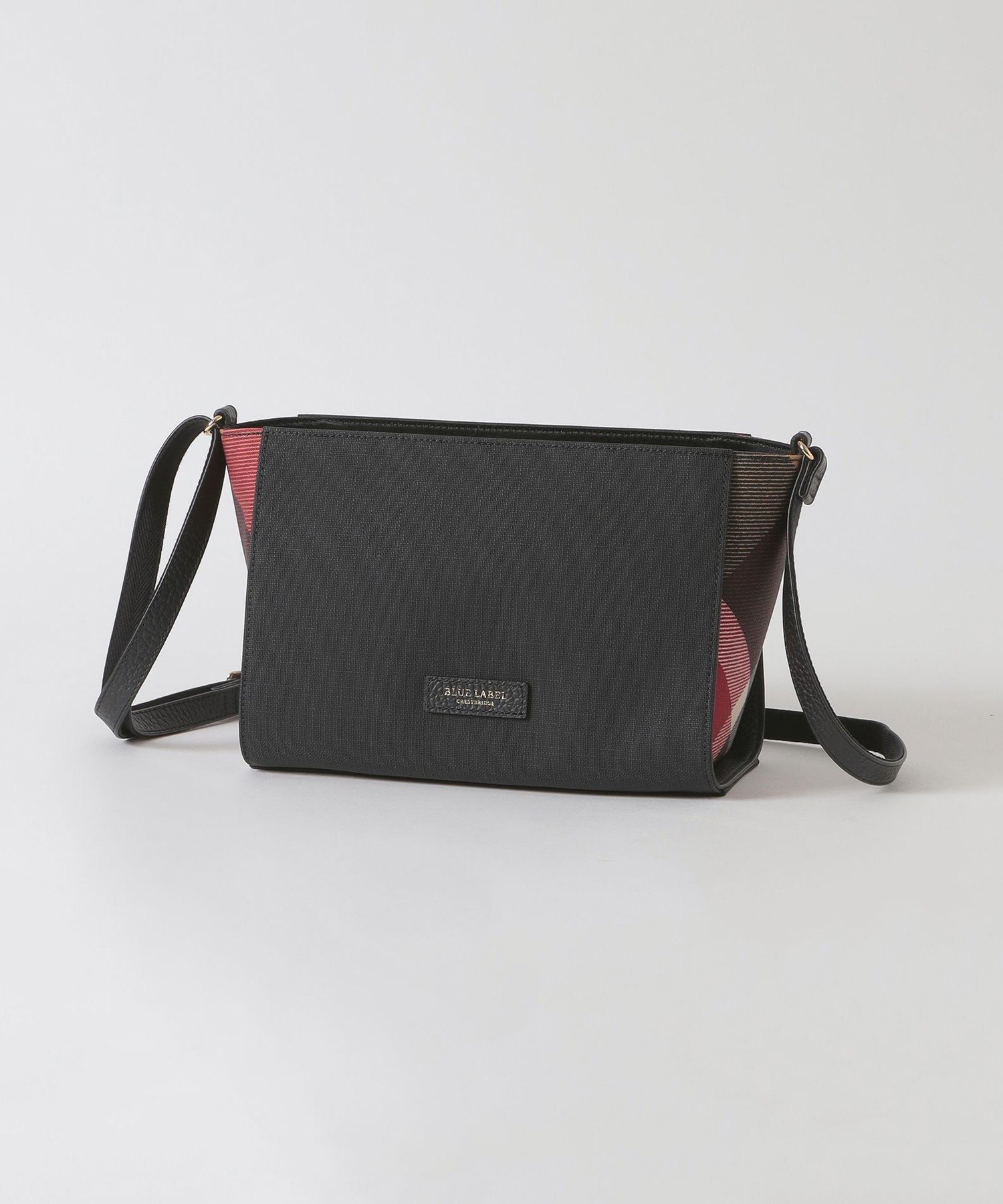 【美品】BLACK LABEL CRESTBRIDGE ショルダーバッグ BLACK of BLACKs ミニショルダーバッグ（バッグ）｜BLACK LABEL