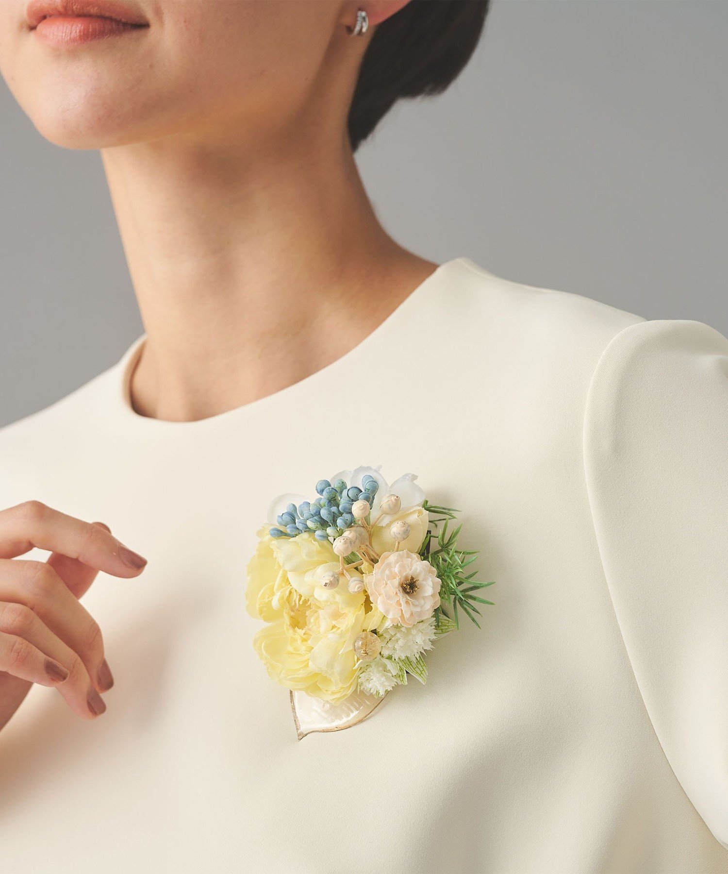 楽天市場】オーストリッチコサージュ VERMEIL par iena ヴェルメイユ