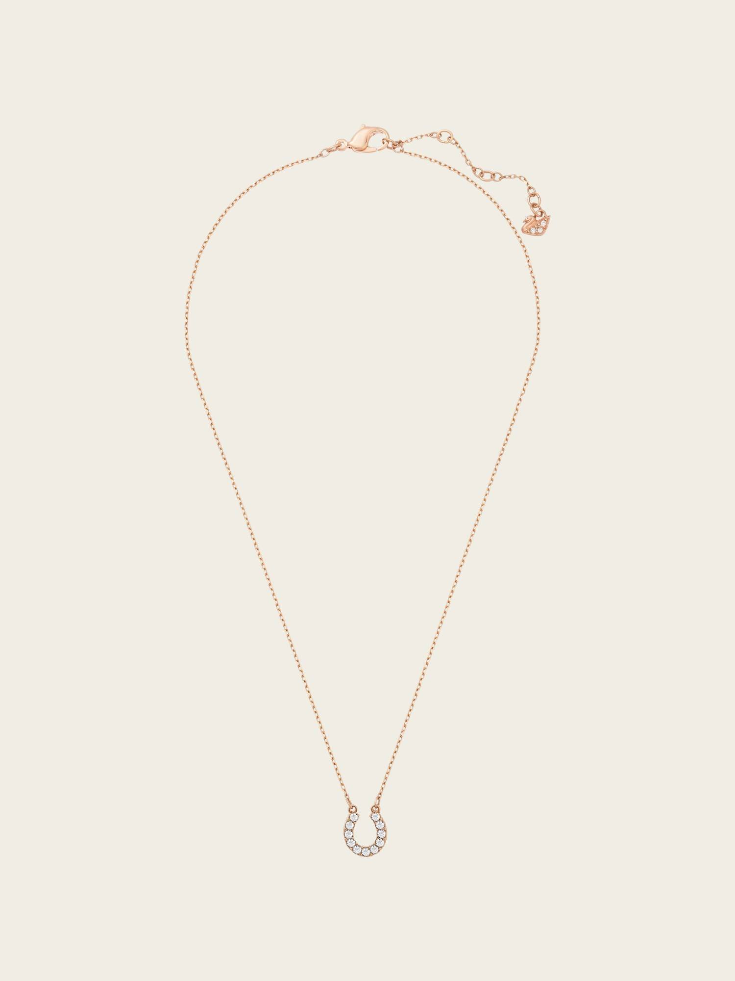 超美品 SWAROVSKI Towardsネックレス蹄鉄 シルバー SWAROVSKI 【公式】【スワロフスキー】Towards ネックレス, 蹄鉄