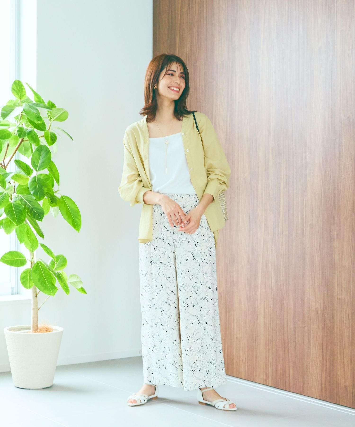 楽天市場】【SALE／50%OFF】サラサラサマーワイドパンツ 大きい