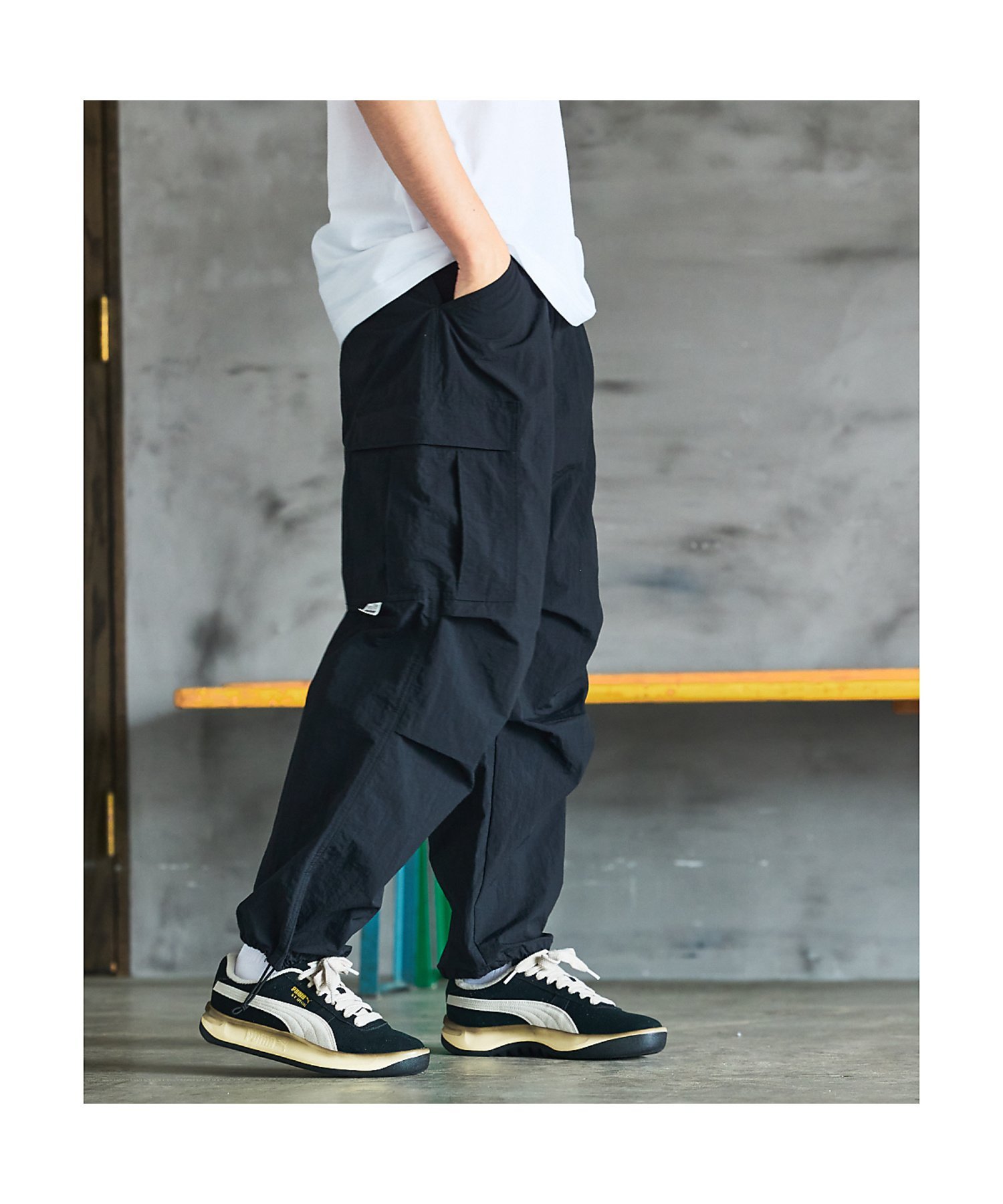 IRIE ブラック カーゴパンツ　Mサイズ 楽天市場】アイリーバイアイリーライフ IRIE by Irielife カーゴパンツ