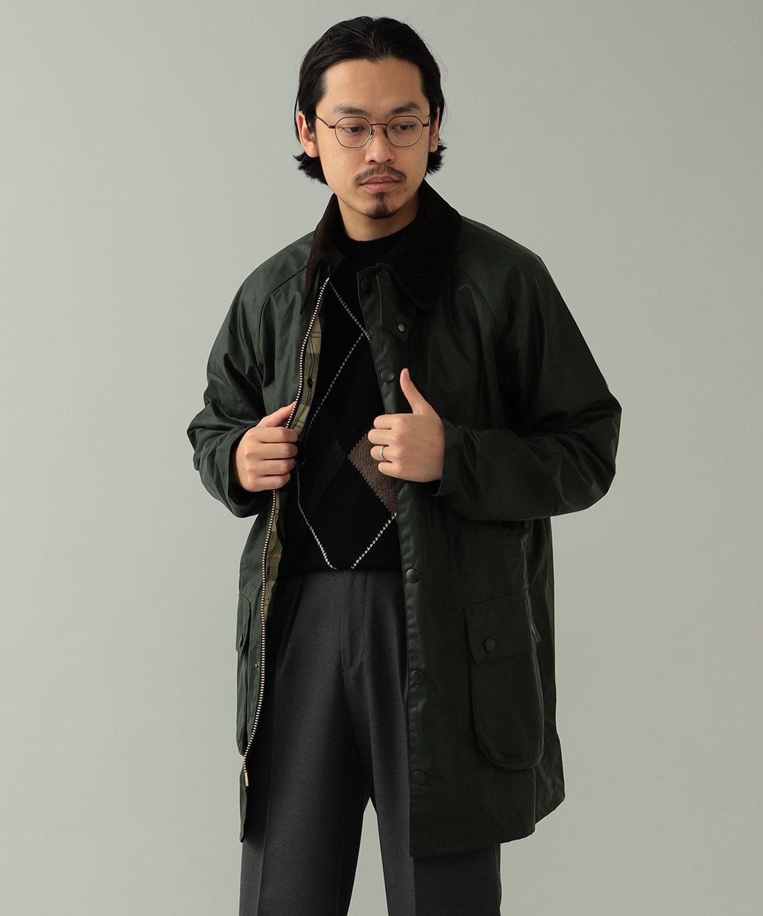 Barbour × Demi-Luxe BEAMS 別注 EXMOOR ◯Barbour（バブアー）EXMOORコート◯ご紹介とサイズ比較◯最後