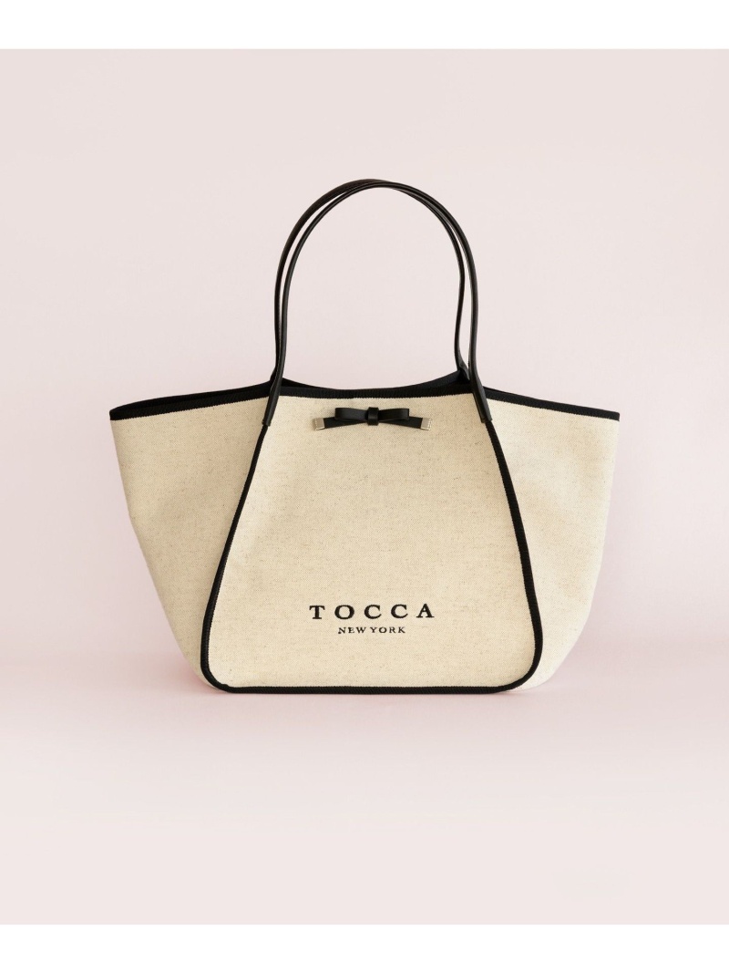 TOCCA TRIM RIBBON TOTE トートバッグ トッカ バッグ トートバッグ