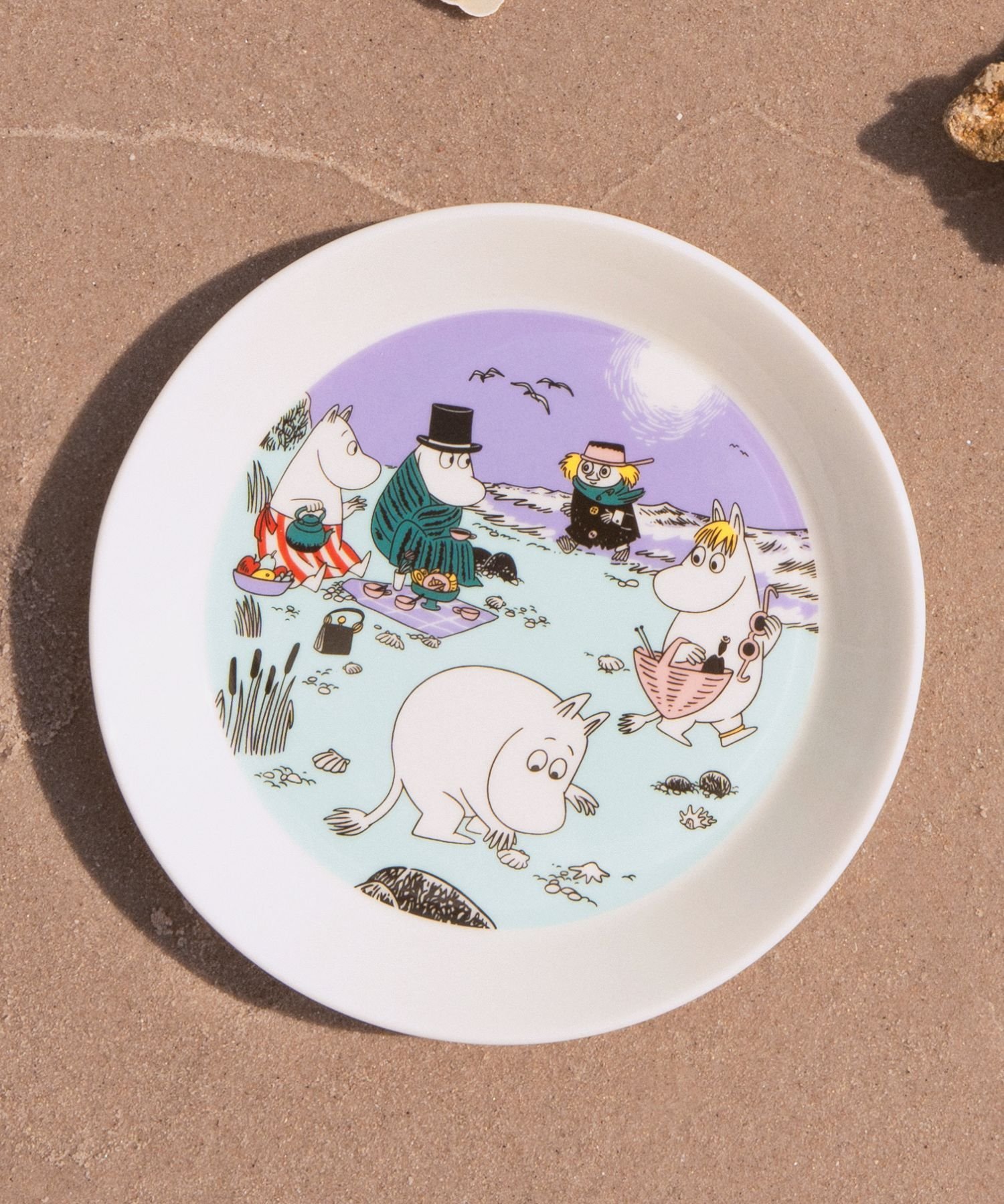 ARABIA Made in Finland アンティーク動物イラストの陶器皿 3e151f0c9972dbdc2d7f25ae9835e2