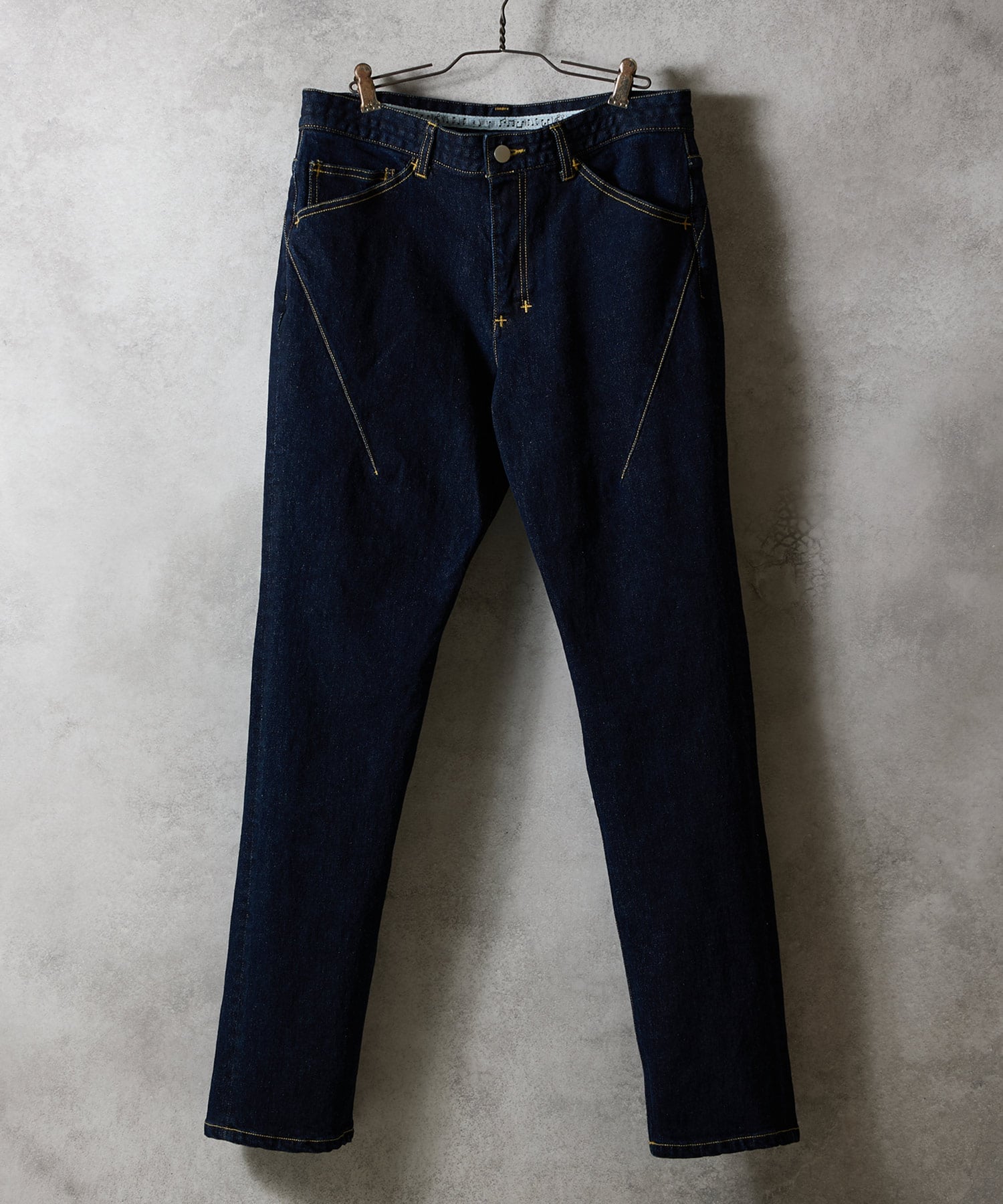 楽天市場】NUMBER (N)INE DENIM パッチ加工付ダメージテーパードデニム