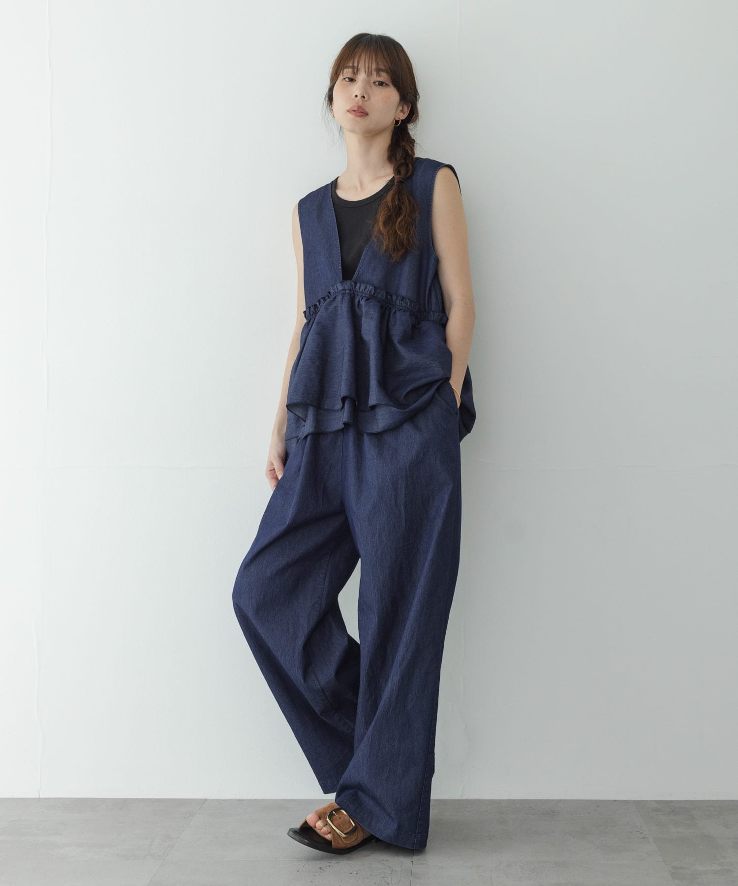 SALE／40%OFF】トリプルクロスケープドレス CELFORD セルフォード