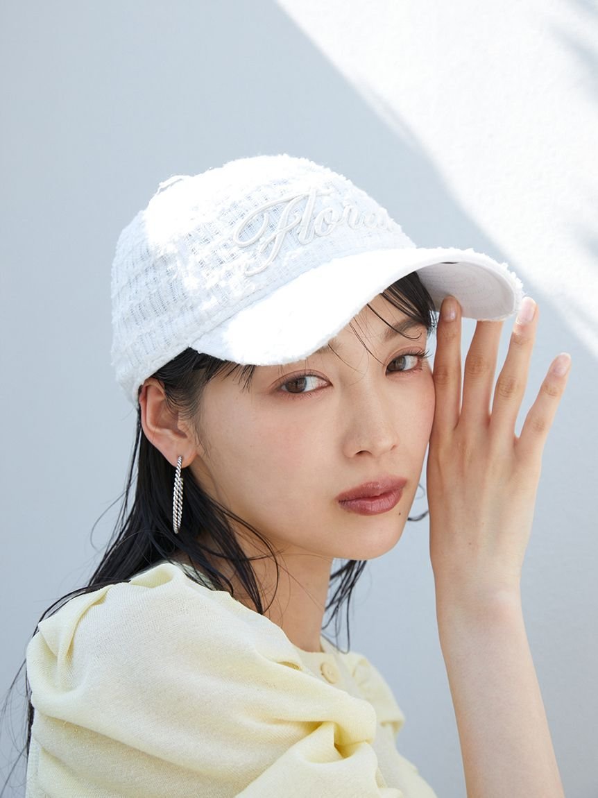 レディースウェア S logo cap scarlet キャップ 帽子 レディース メンズ CAP 春夏 コットン 綿