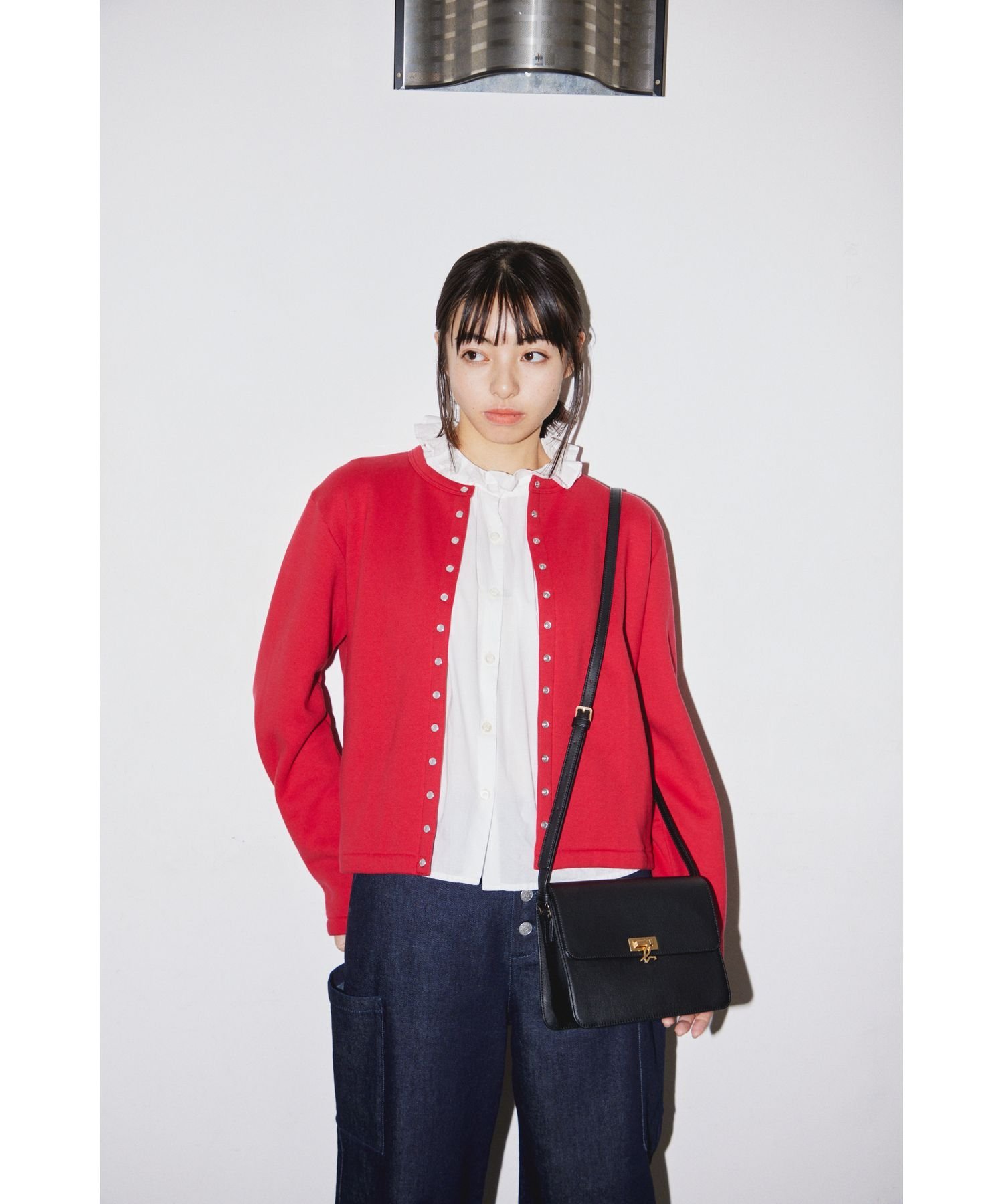 【送料無料/新品】 agnes カーディガンプレッション CARDIGAN M001 FEMME b. トップス