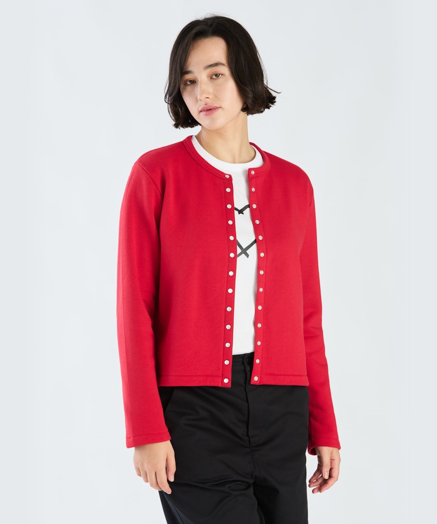 agnes b. FEMME M001 CARDIGAN カーディガンプレッション