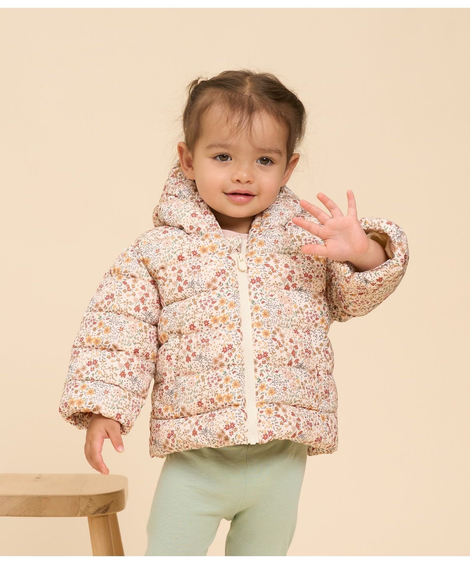 新品未使用　プチバトー 花柄ダウンコート 95cm/3ans 楽天市場】【SALE／20%OFF】中綿入りジャケット PETIT BATEAU