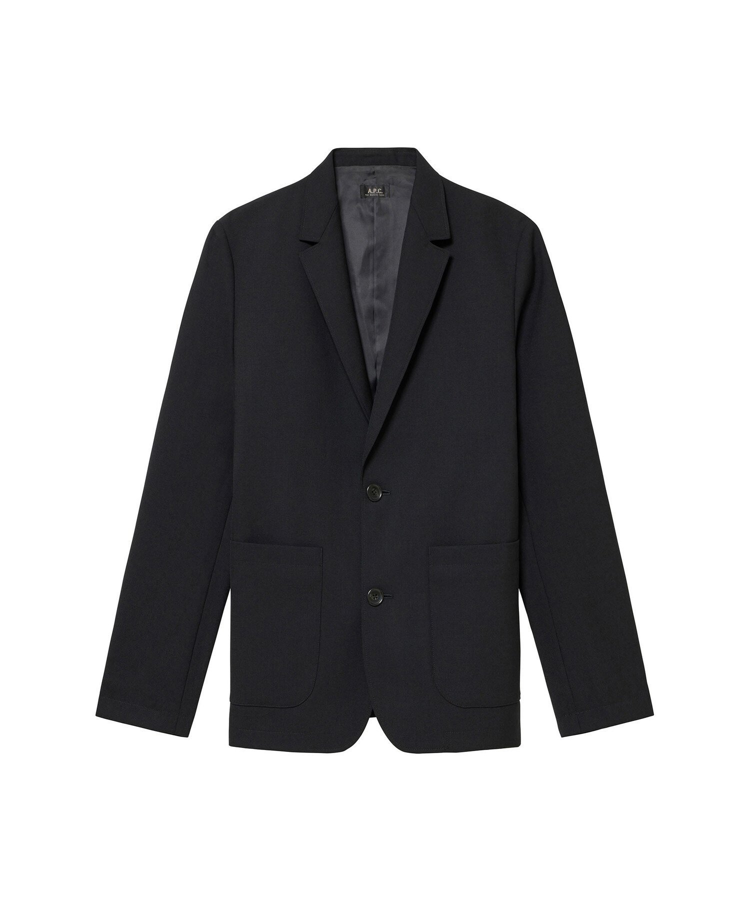 APC ジャケット Kerlouan Kerlouan Logo jacket | Indigo stretch denim | A.P.C. Ready