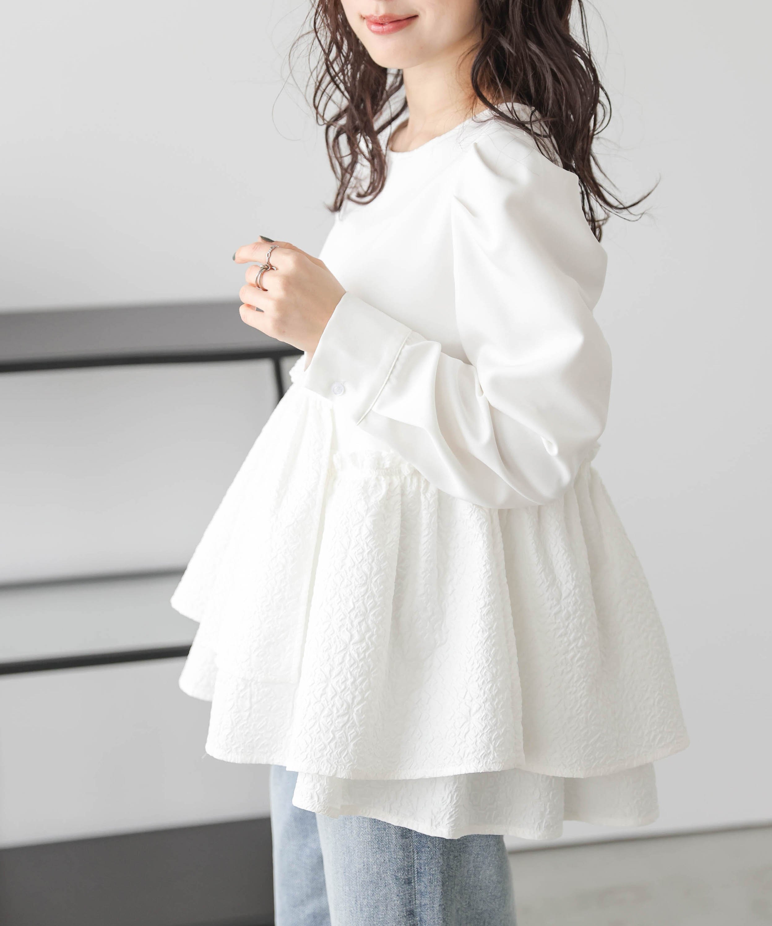 新品Ungridモールヤーンショートニット♡