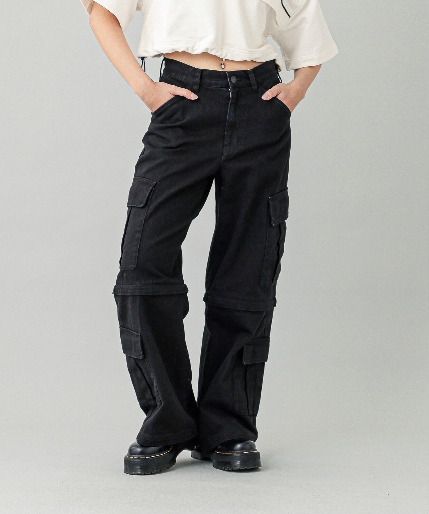 定価￥33000 59%off ダブルエー GIRL STORM パンツ M A'GEM/9 × .kom『JUMPNEXT／ジャンプネクスト』ブリーチワイド