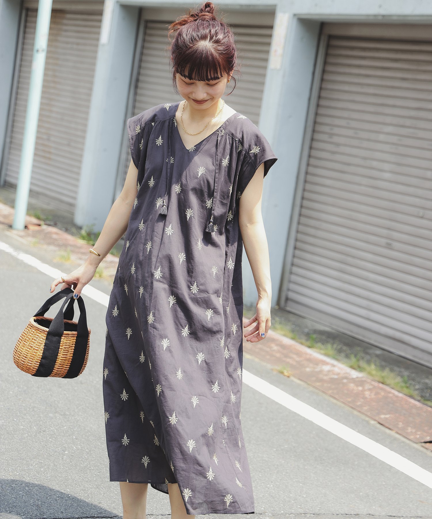 楽天市場】インド 総刺繍 ワンピース(S~M) 25SS 旅行 おでかけ