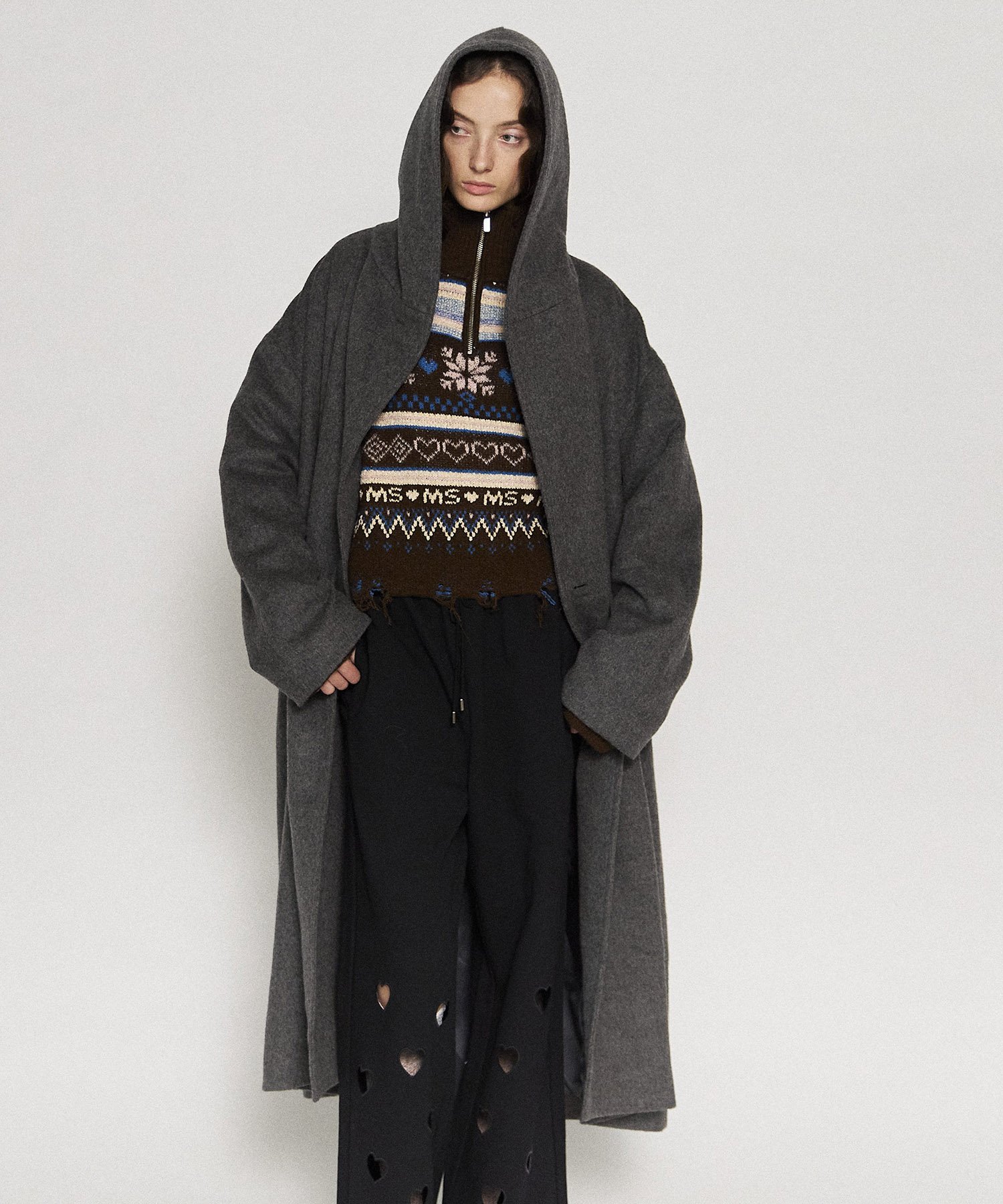 SHAREEF MELTON　CHESTER　COAT 楽天市場】SHAREEF CASHMERE MELTON LONG COAT シャリーフ