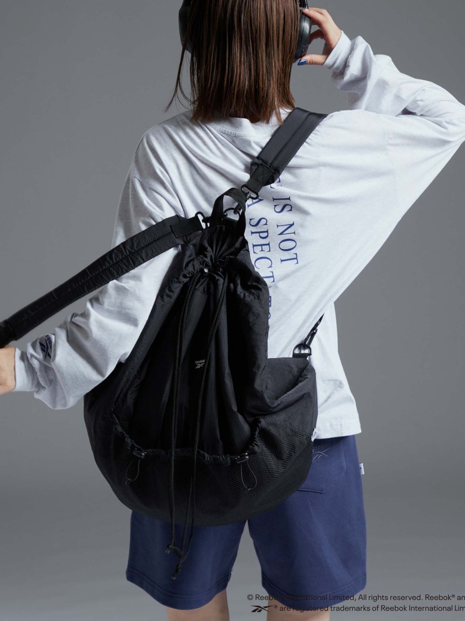 新品未使用 【Reebok×CIAOPANICTYPY】 ドロストリュック CIAOPANIC TYPY 【Reebok*CIAOPANICTYPY】ナイロンドロスト