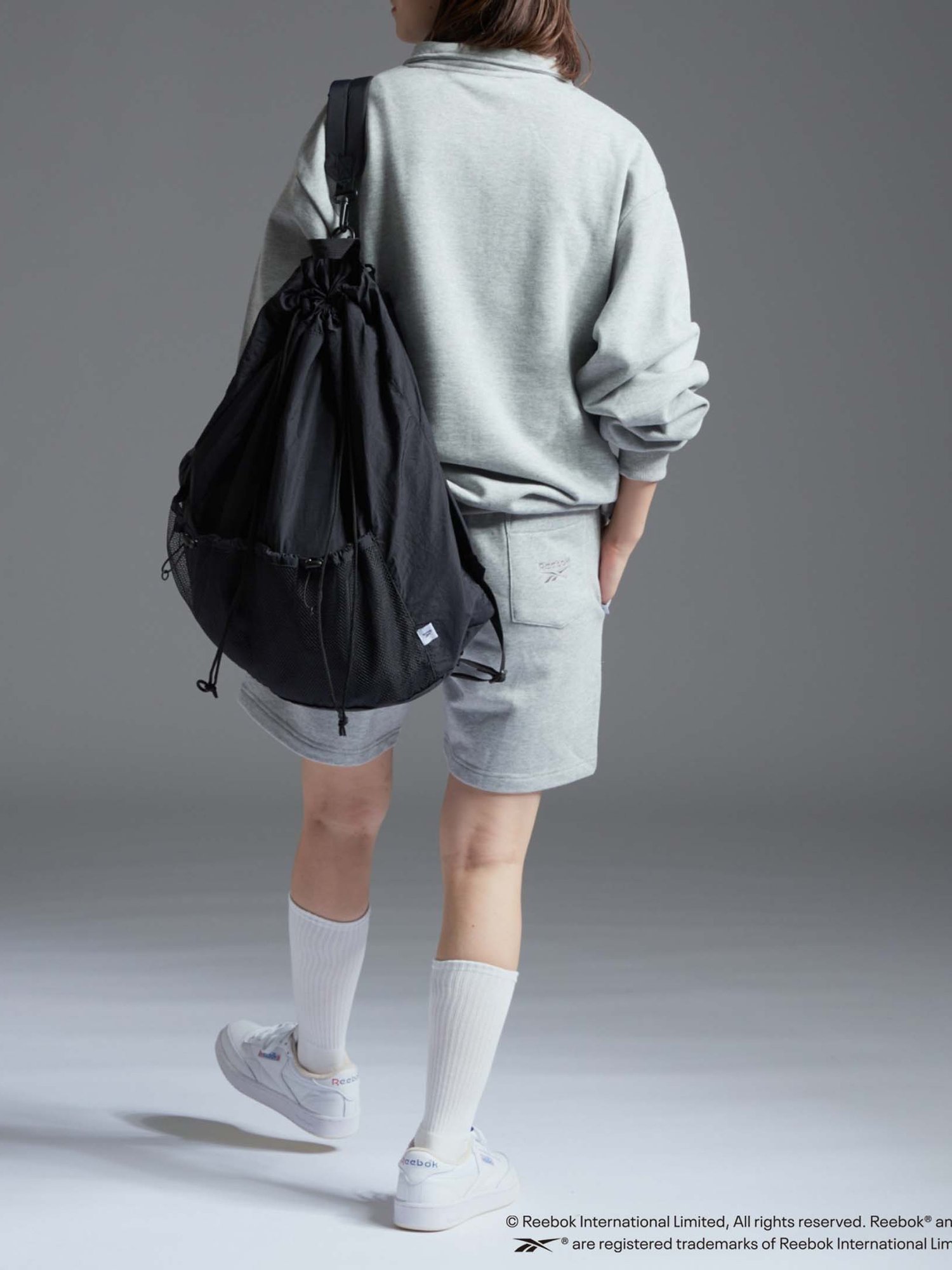 Reebok×CIAOPANICTYPY/ナイロンドロストポケットバックパック CIAOPANIC TYPY 【Reebok*CIAOPANICTYPY】ナイロンドロスト