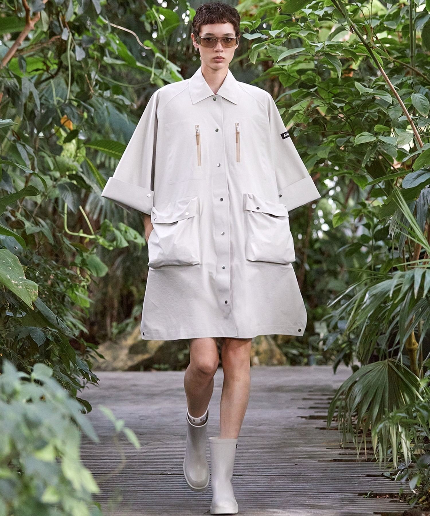 PAUL&JOE AIGLE フードジャケット　レインジャケット 楽天市場】【SALE／65%OFF】WMTDレインポンチョ AIGLE エーグル