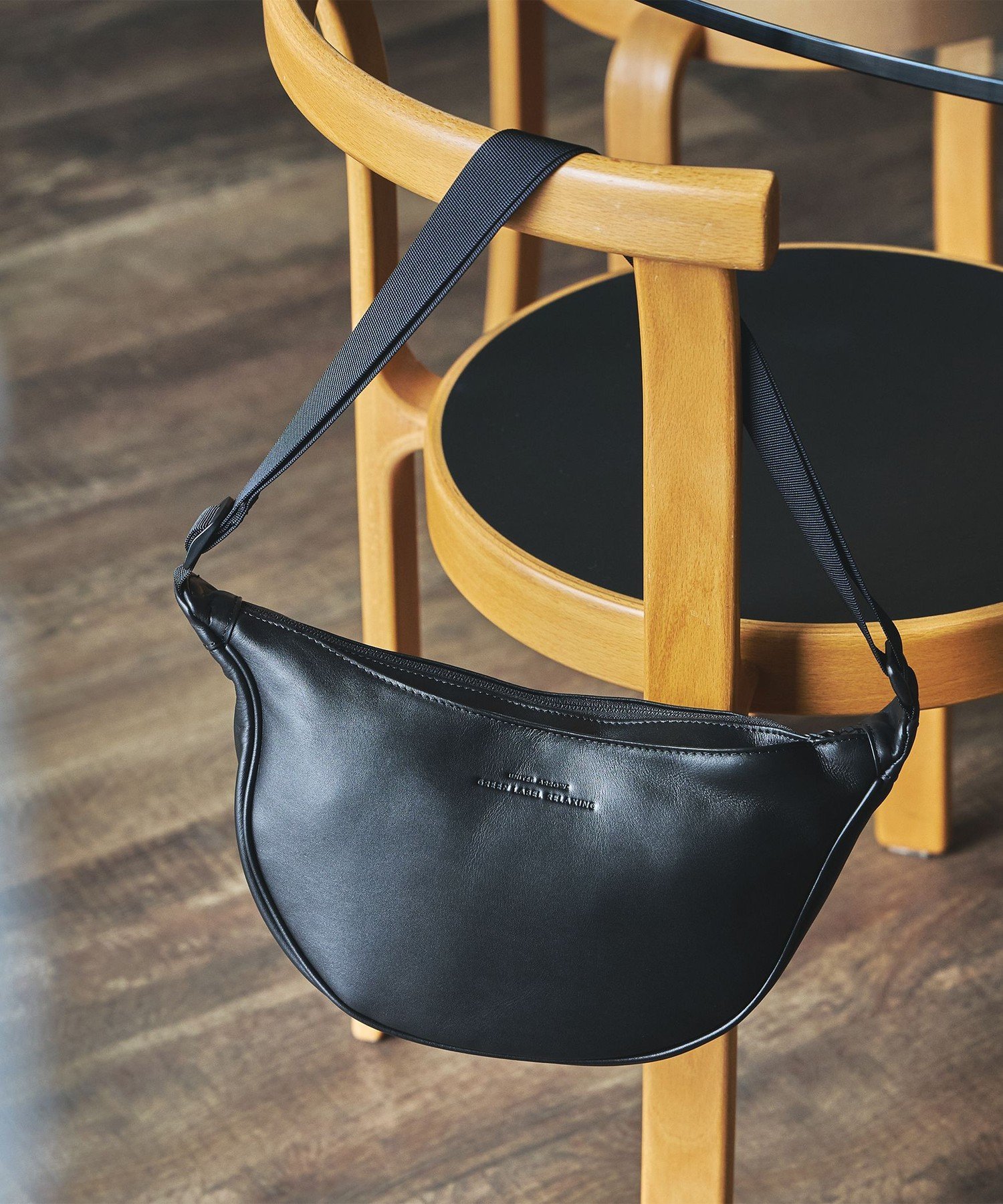 UNITED ARROWS green label relaxing GLR レザー ファンクショナル 