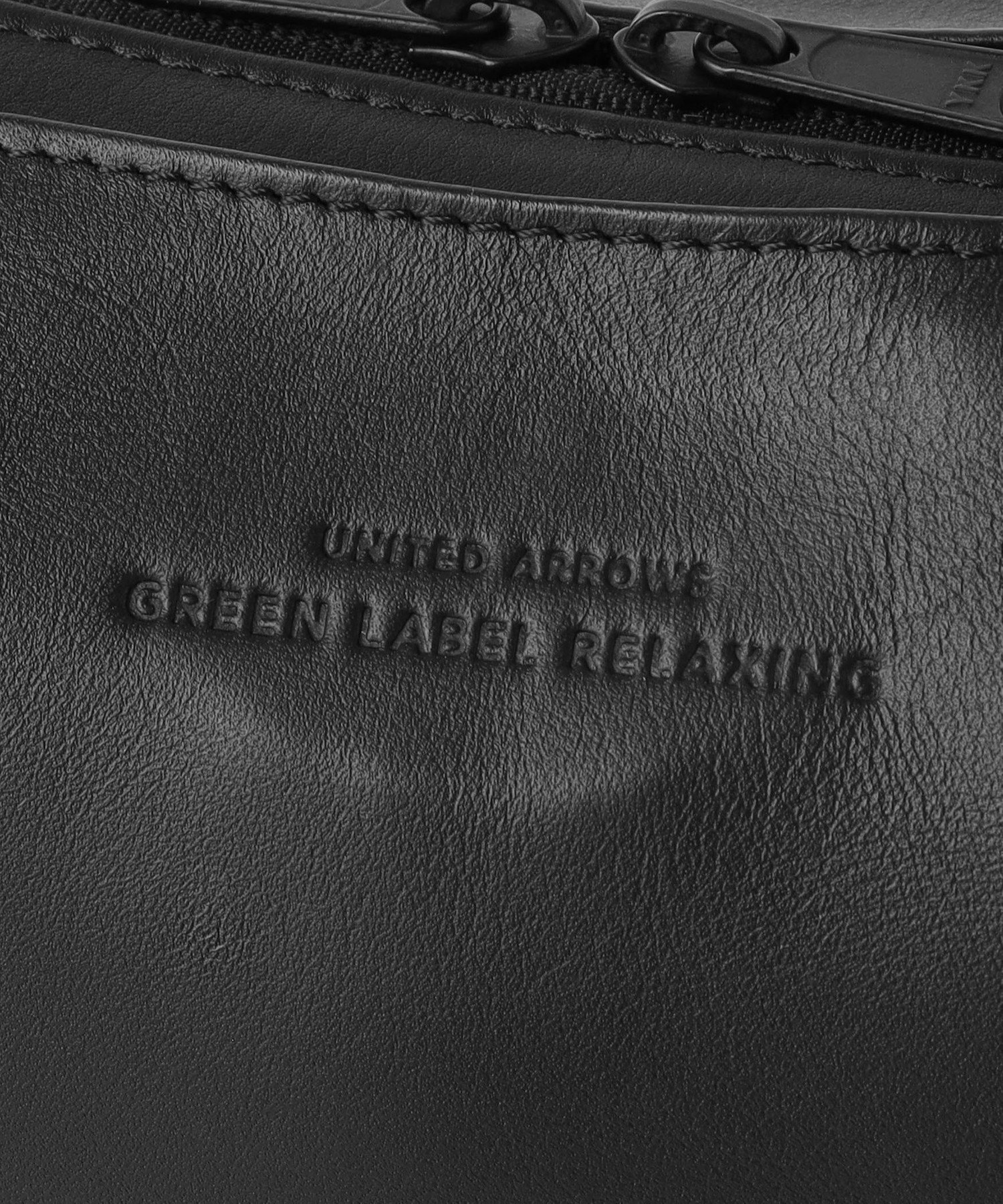 UNITED ARROWS green label relaxing GLR レザー ファンクショナル 