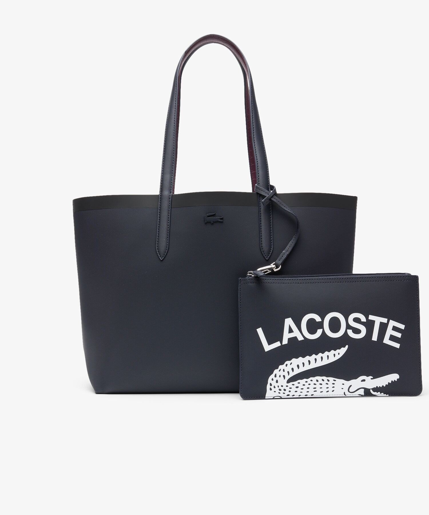 ラコステ　トートバッグ　ブラック ラコステ LACOSTE ラコステアテナ トートバッグ （ブラック