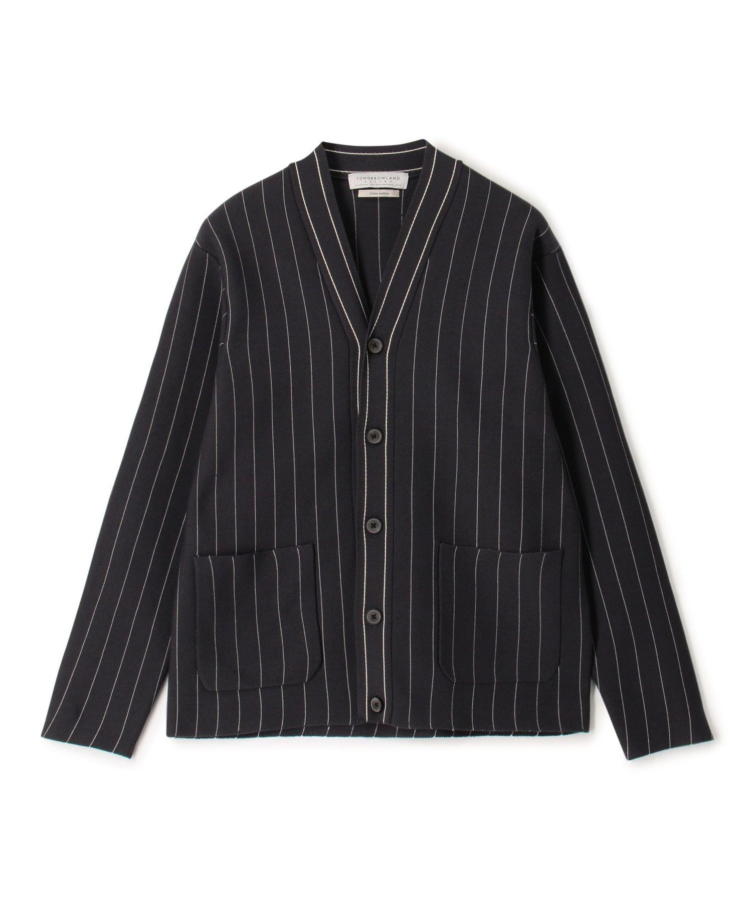 楽天市場】BATONER バトナー SOLID WOOL RIB CARDIGAN ソリッド ウール