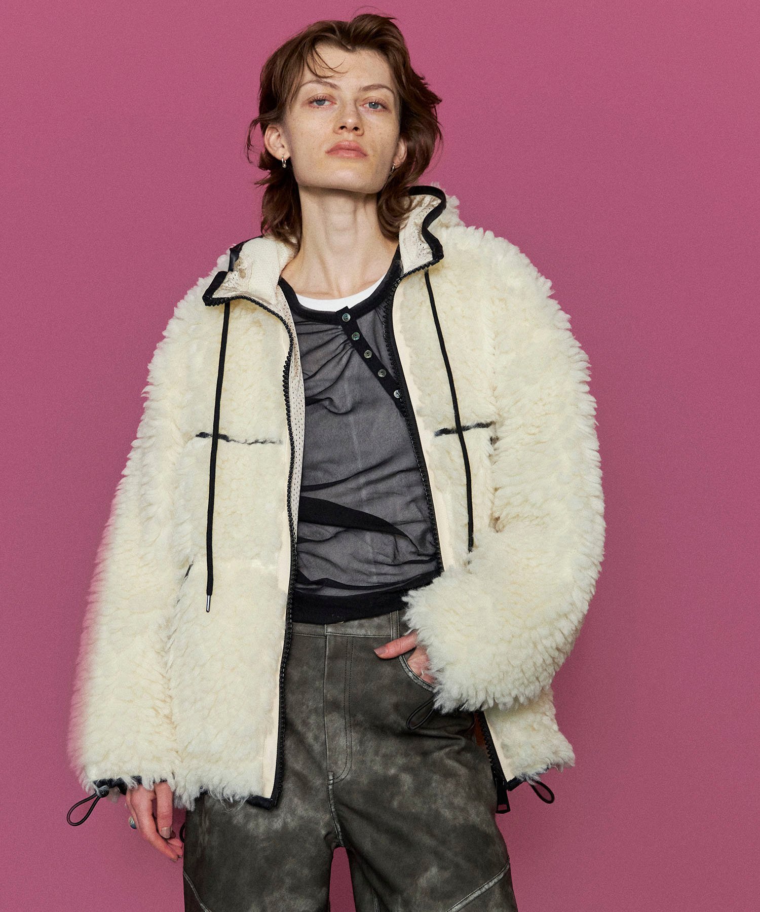 SALE】Over Denim Blouson