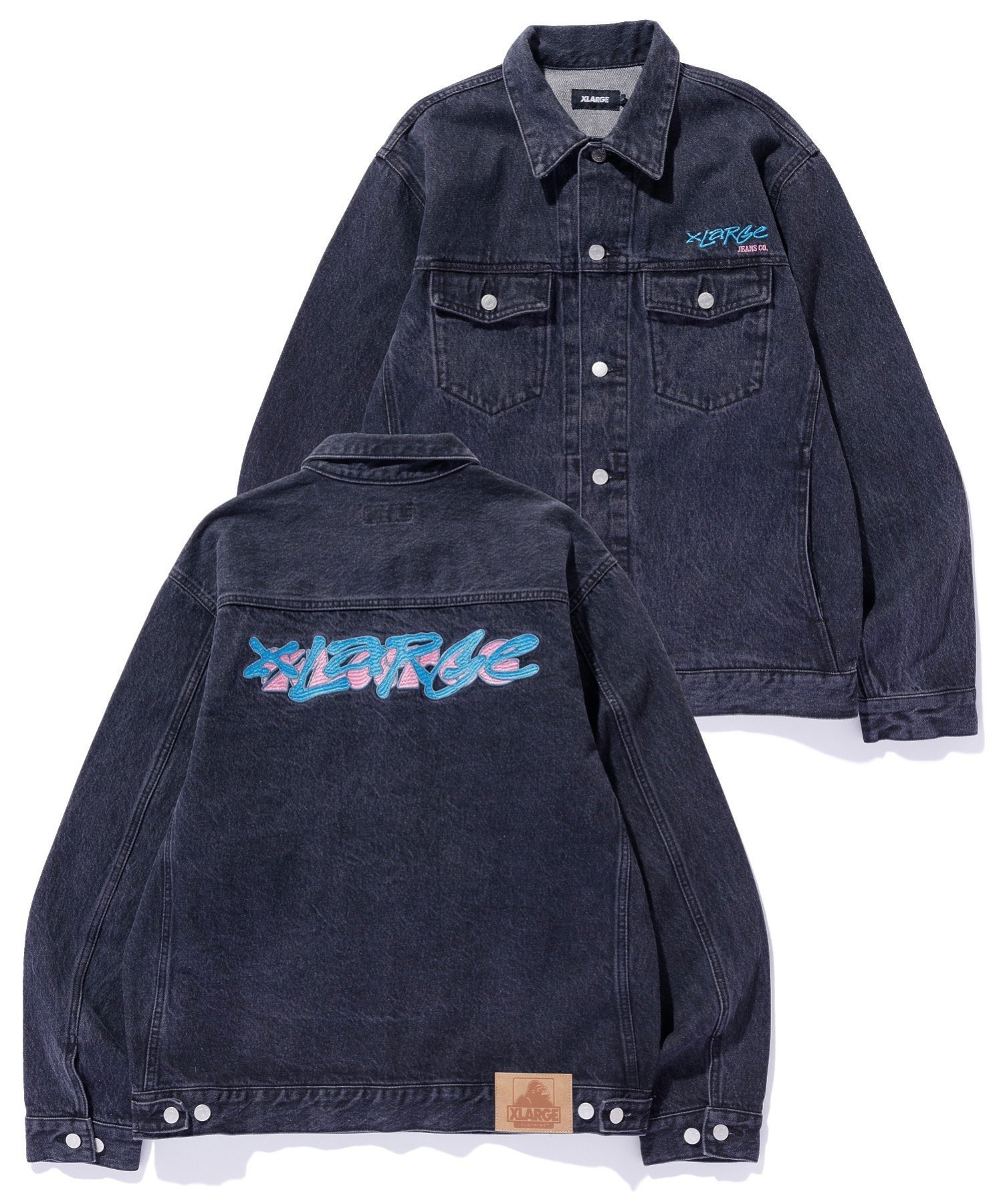 【aaa】XLARGE ネイビー トラックジャケット　Lサイズ mr-vibes_xlarge2409