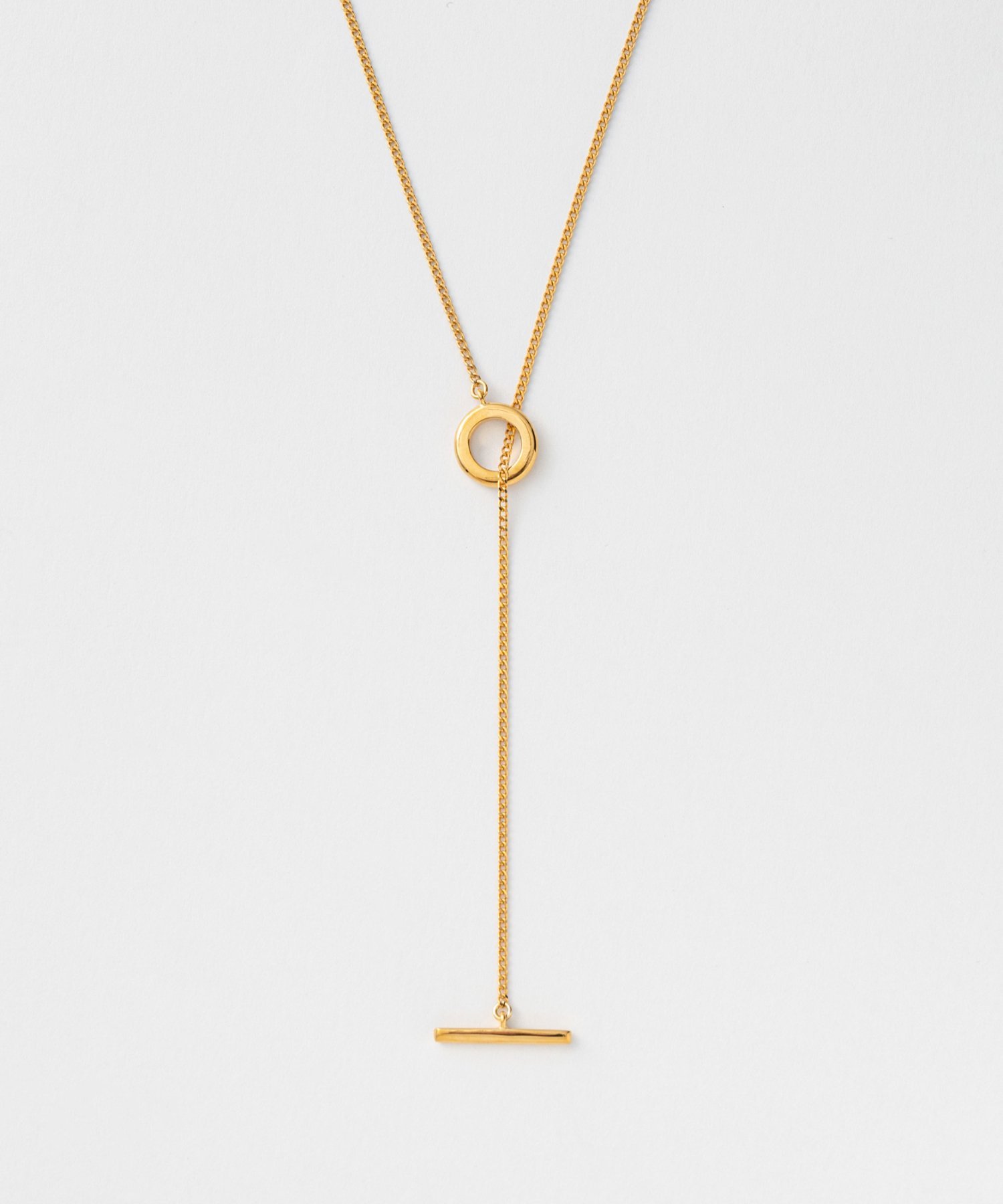 楽天市場】K10YG レイヤー セミロング ラリエット ete エテ