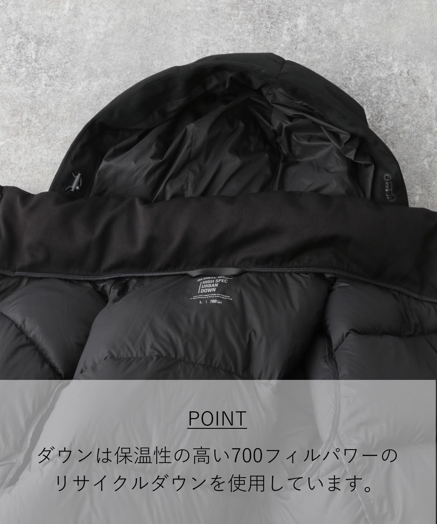 SALE／50%OFF】GLOBAL WORK ハイスペックURBANダウン グローバルワーク 