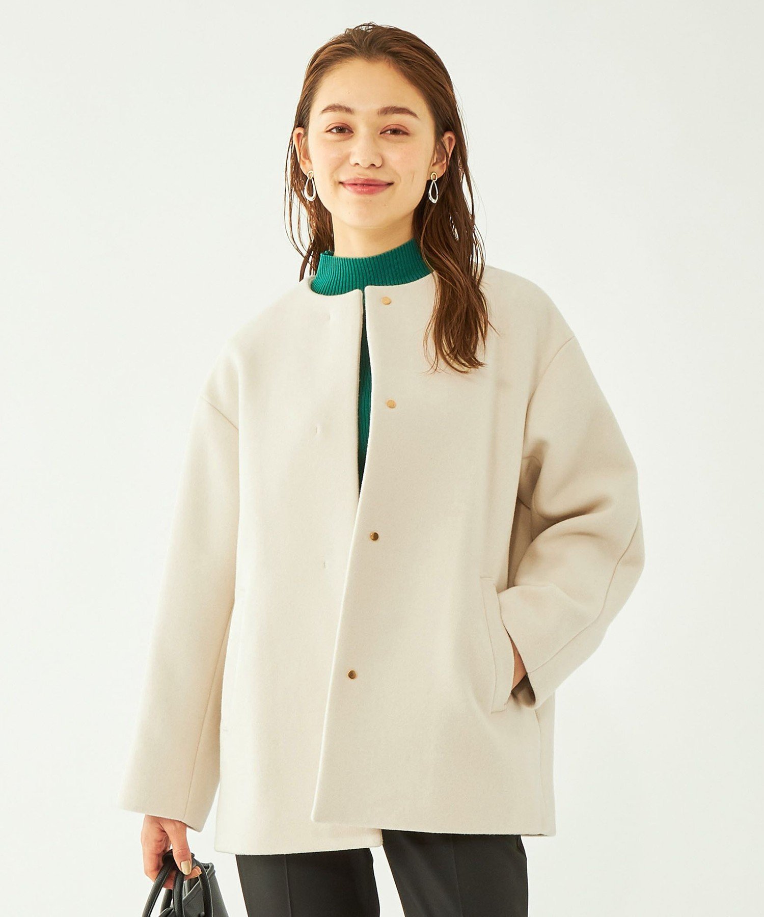 SALE／30%OFF】UNITED ARROWS green label relaxing SENTDALE WOOL 