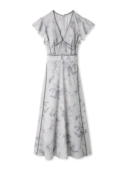 SALE／40%OFF】FRAY I.D 【00サイズあり】サテンパイピングプリント