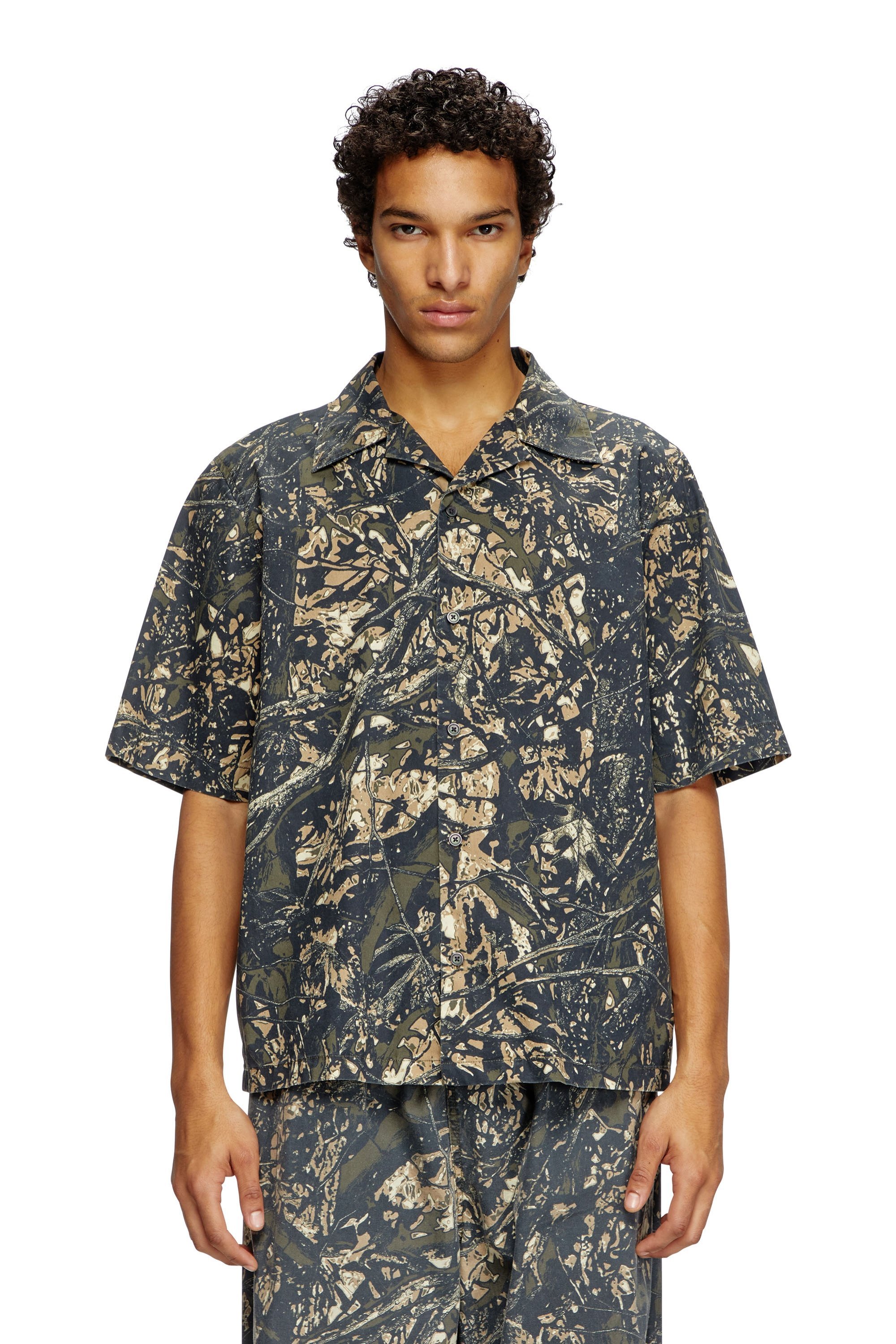 楽天市場】DIESEL メンズ シャツ 半袖 デニム D-PAROSHORT SHIRT