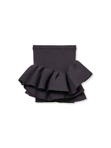 SALE／70%OFF】styling/ ラッフルニットベアトップ スタイリング