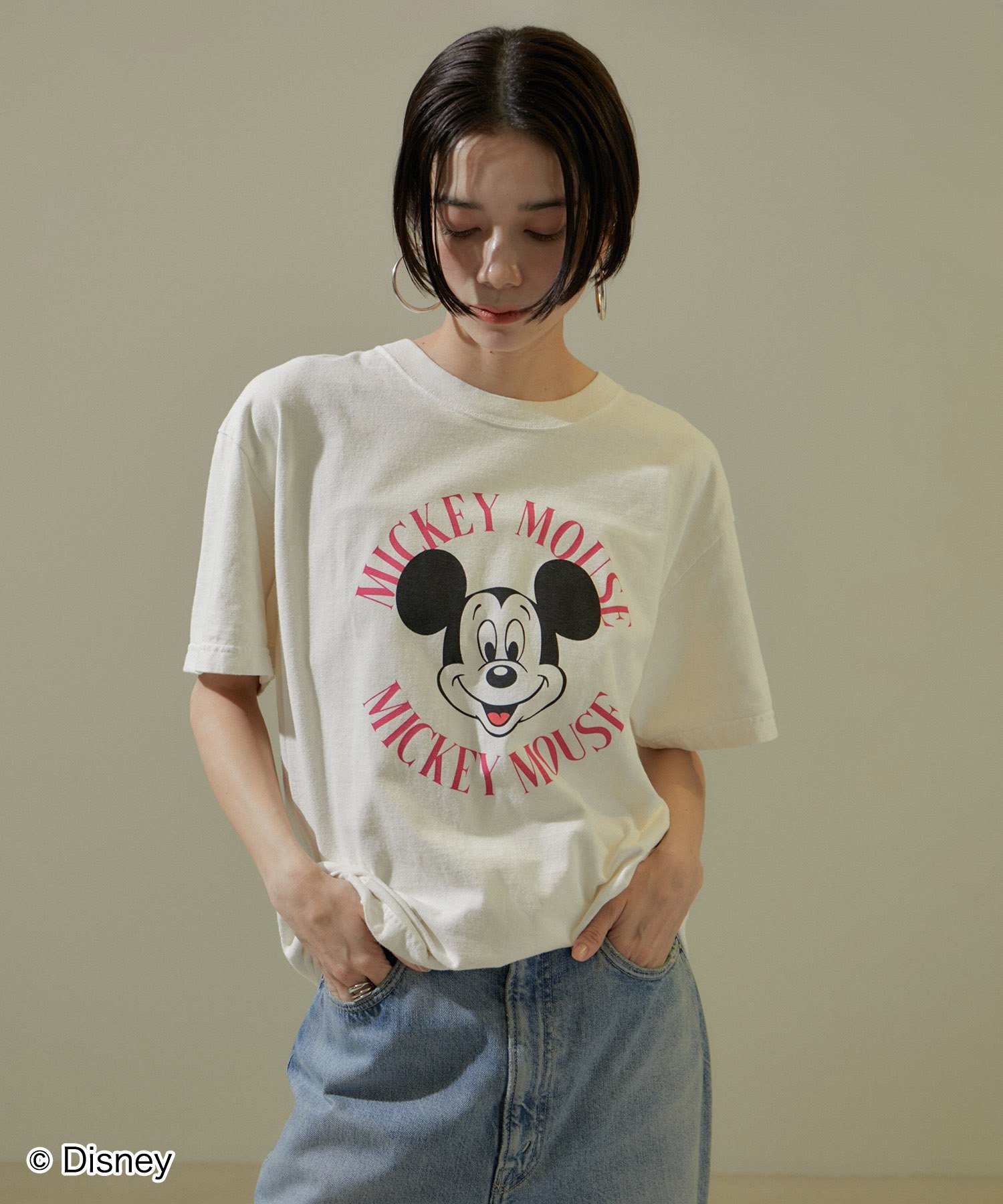 SALON adam et rope' 【GOOD ROCK SPEED】[ホワイト別注]MICKEY MOUSE