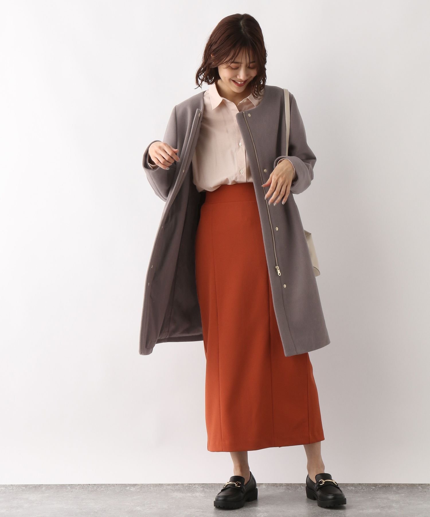 SALE／70%OFF】GLOBAL WORK 軽やかストレッチ2WAYコート グローバル