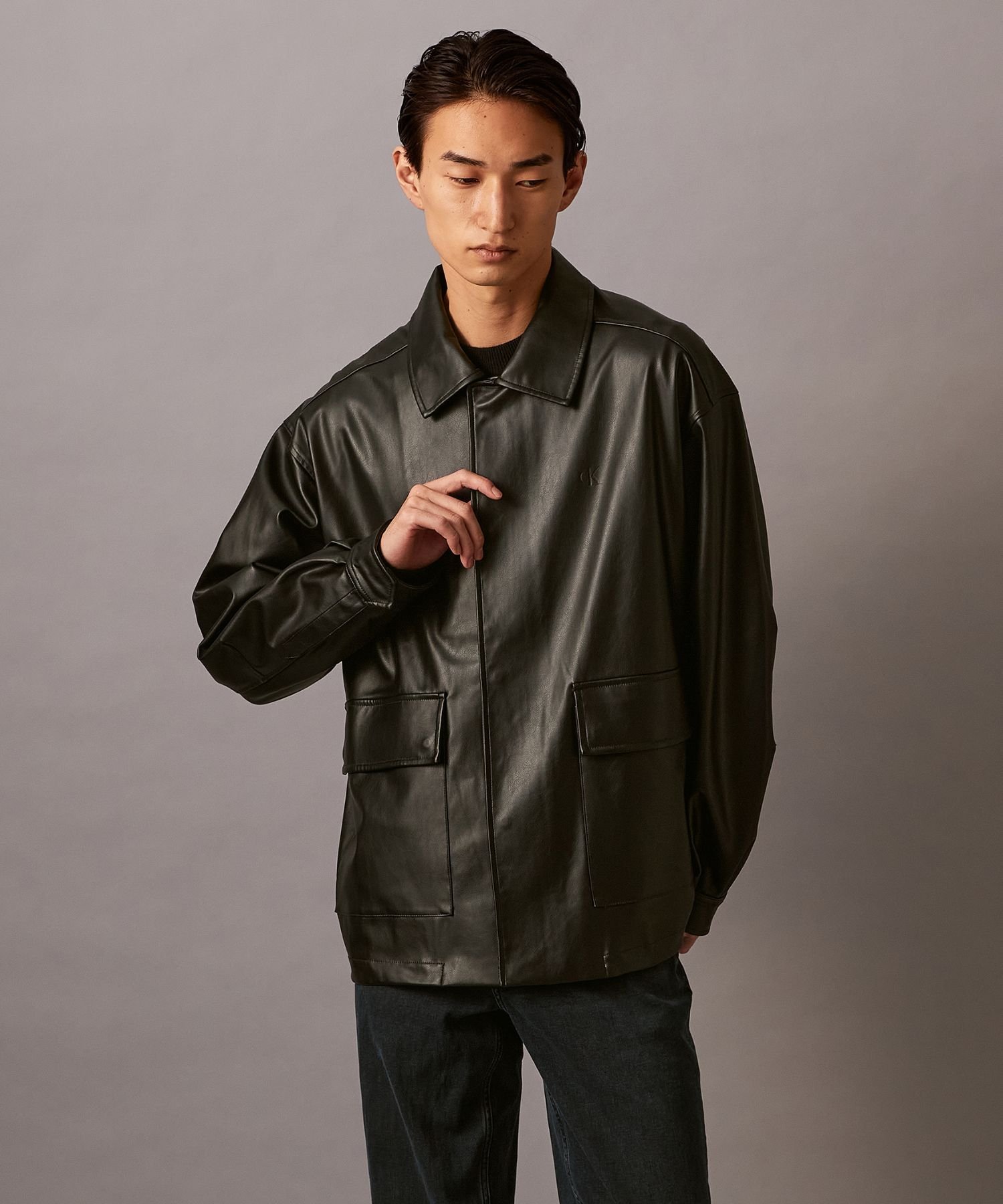 楽天市場】カルバンクライン アウター CALVIN KLEIN FAUX FUR LINED