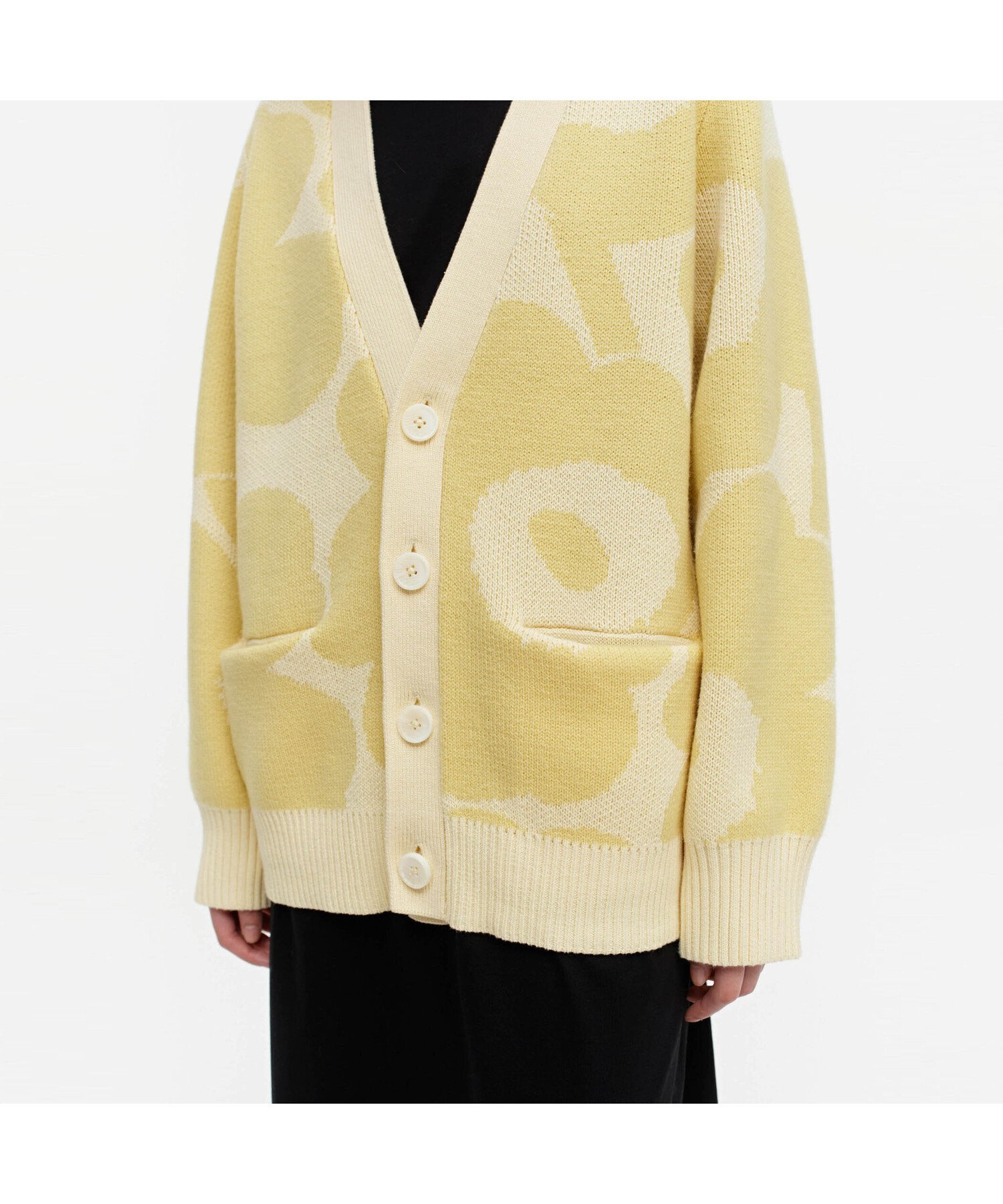 SALE／50%OFF】Marimekko Makeasti Unikko ニットカーディガン