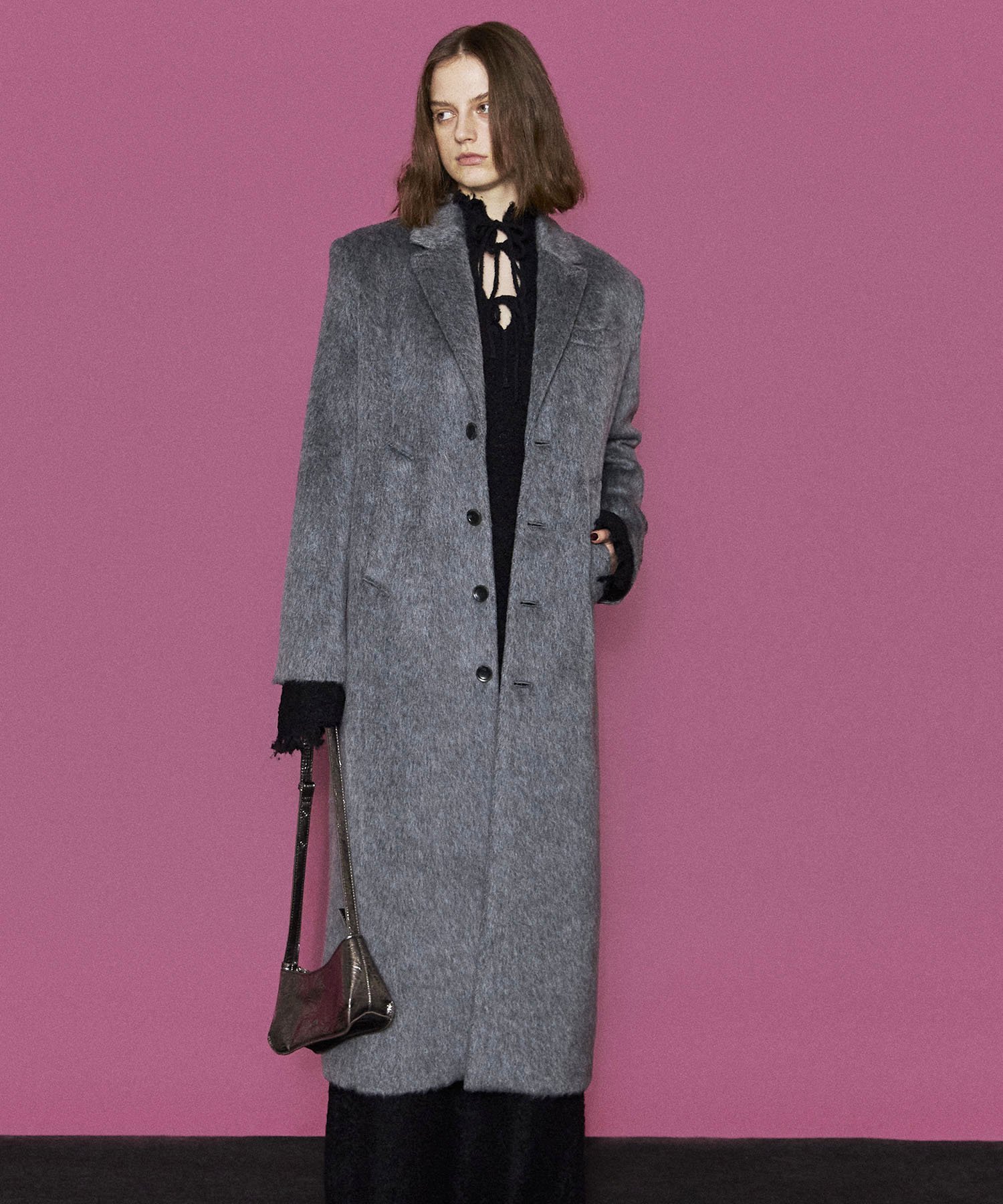 楽天市場】SHAREEF CASHMERE MELTON LONG COAT シャリーフ