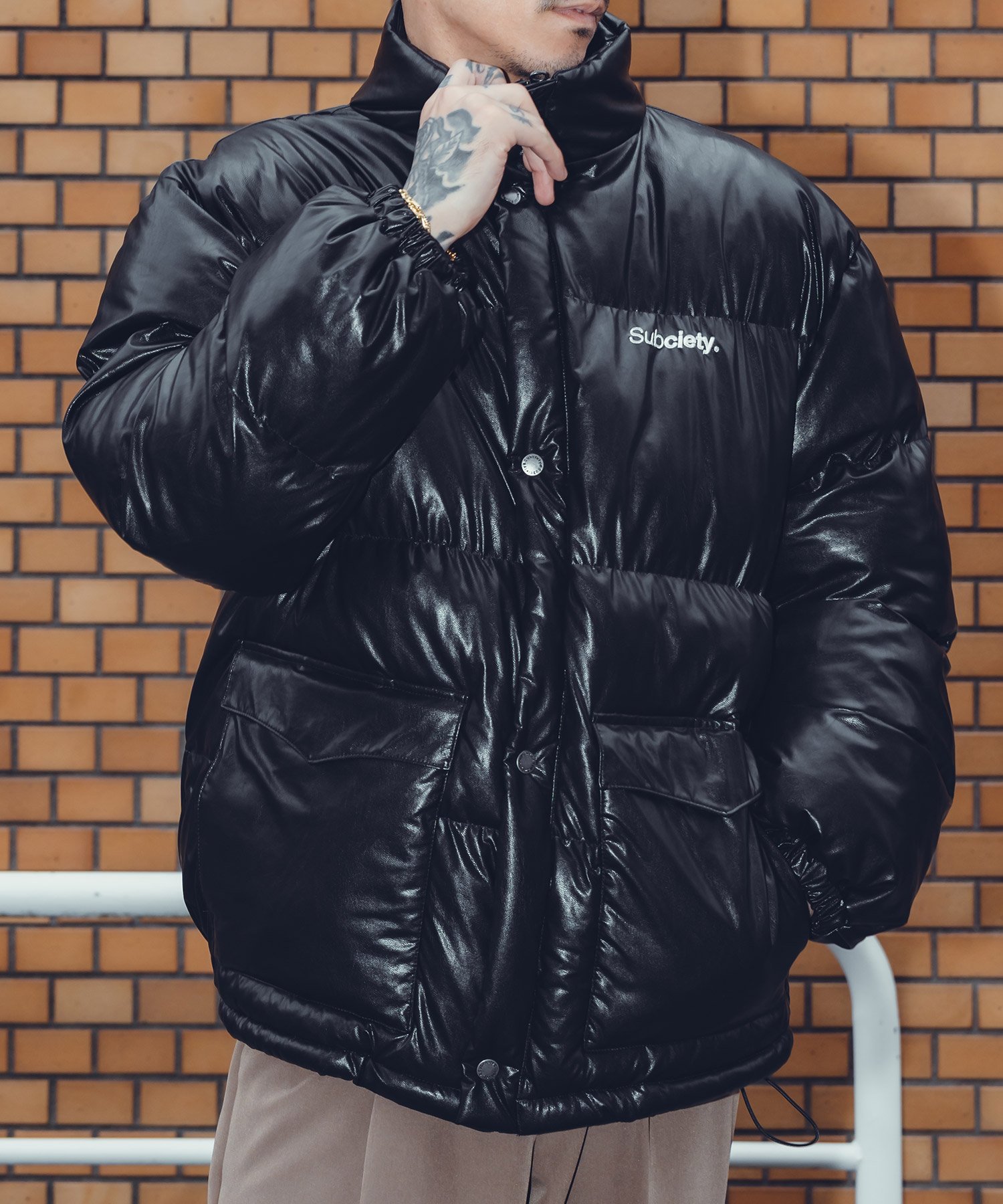 楽天市場】SUBCIETY サブサエティ Essential down jkt subciety メンズ